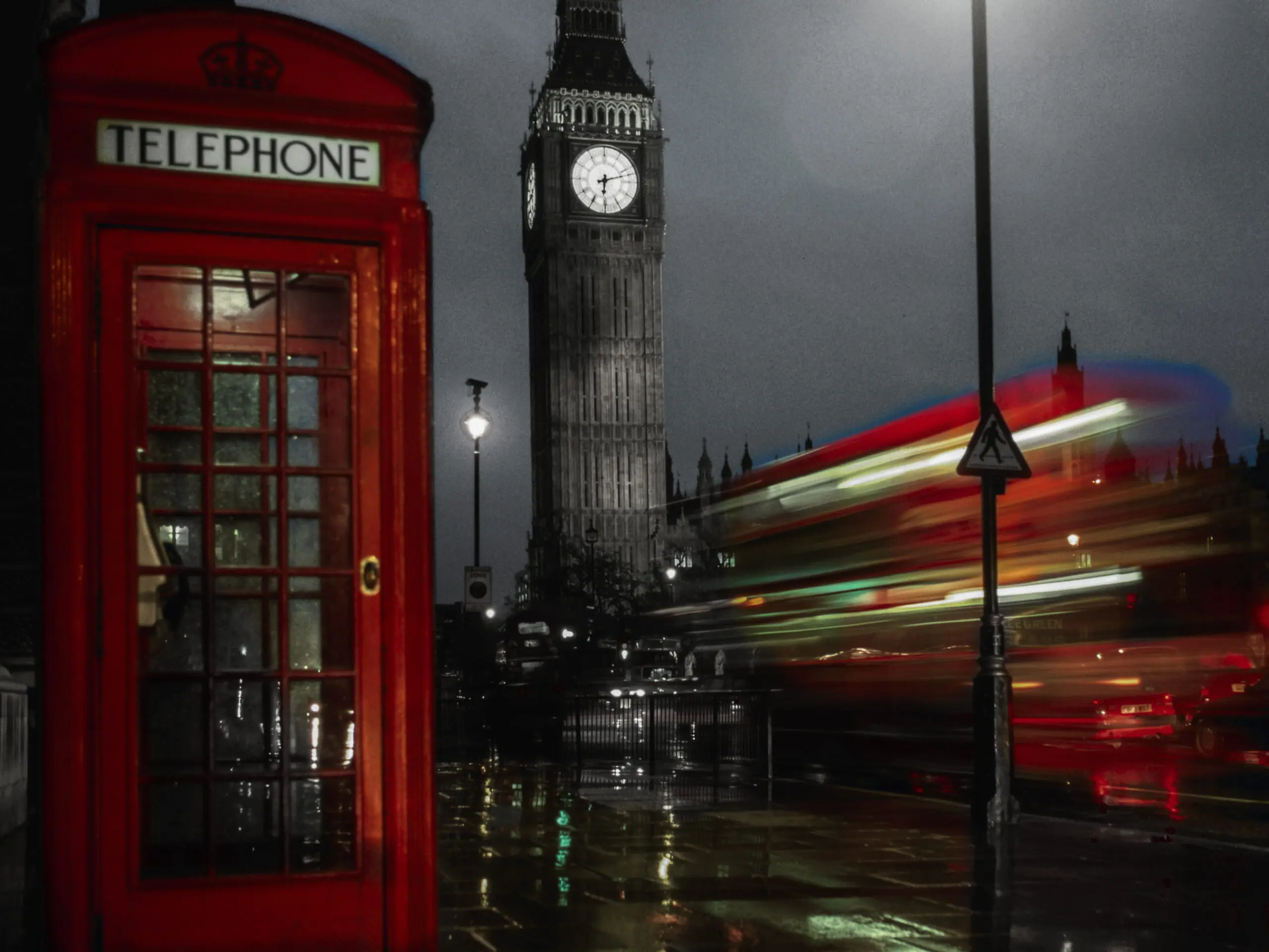 Wandbild (136) London Bigben präsentiert: Architektur,Häuser,Sehenswürdigkeiten