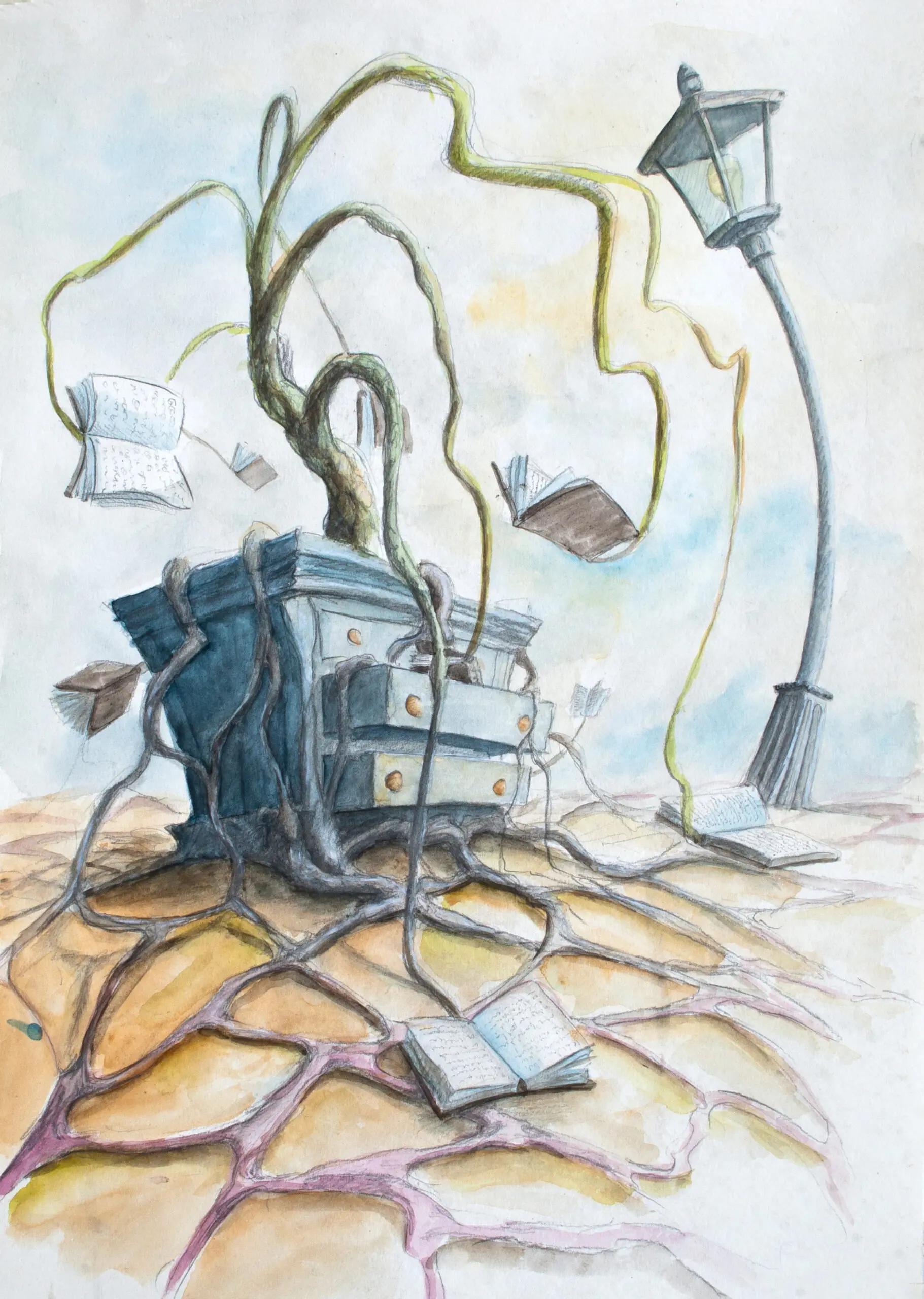 Wandbild (601) Inteligenzbestie präsentiert: Stillleben,Kreatives,Surrealisch