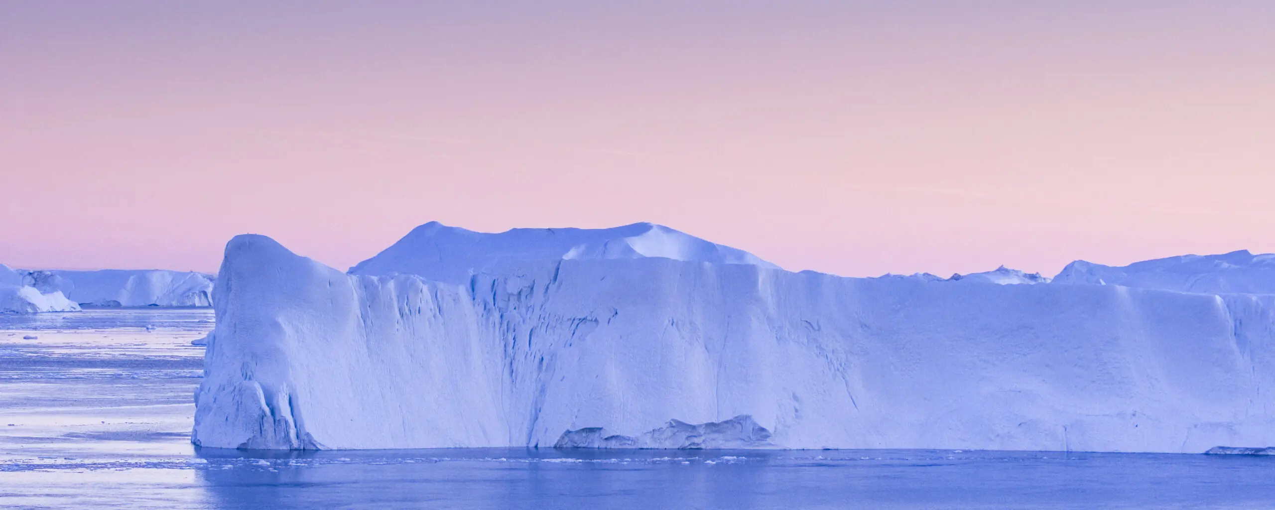 Wandbild (1175) Pink Ice präsentiert: Wasser,Landschaften,Meere