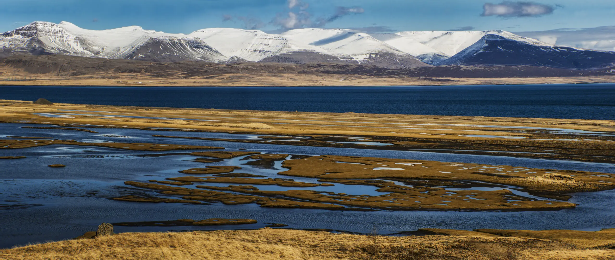 Wandbild (1254) Icelandic Fjord präsentiert: Landschaften,Schnee und Eis,Berge