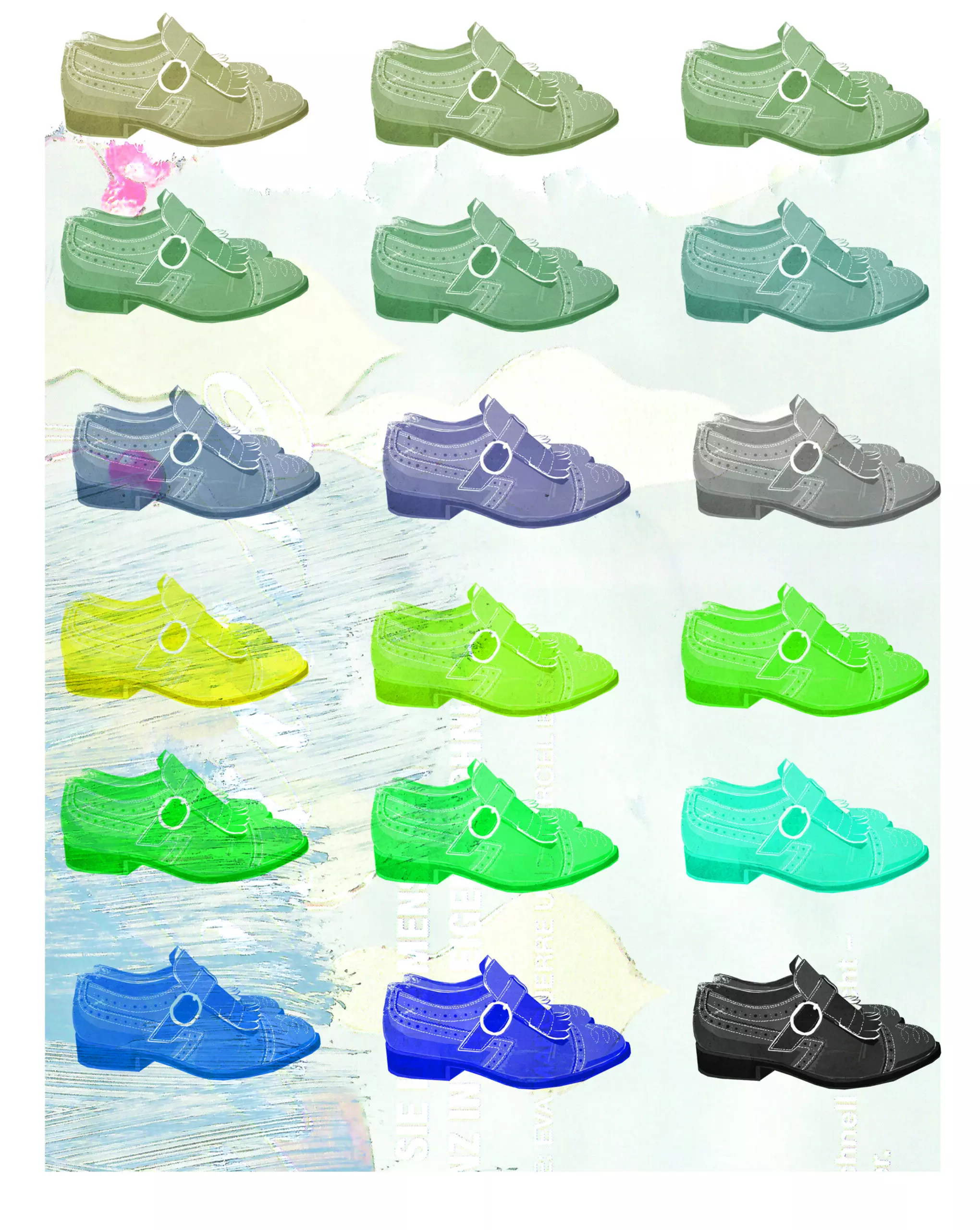 Wandbild (1542) Pair of Shoes. präsentiert: 