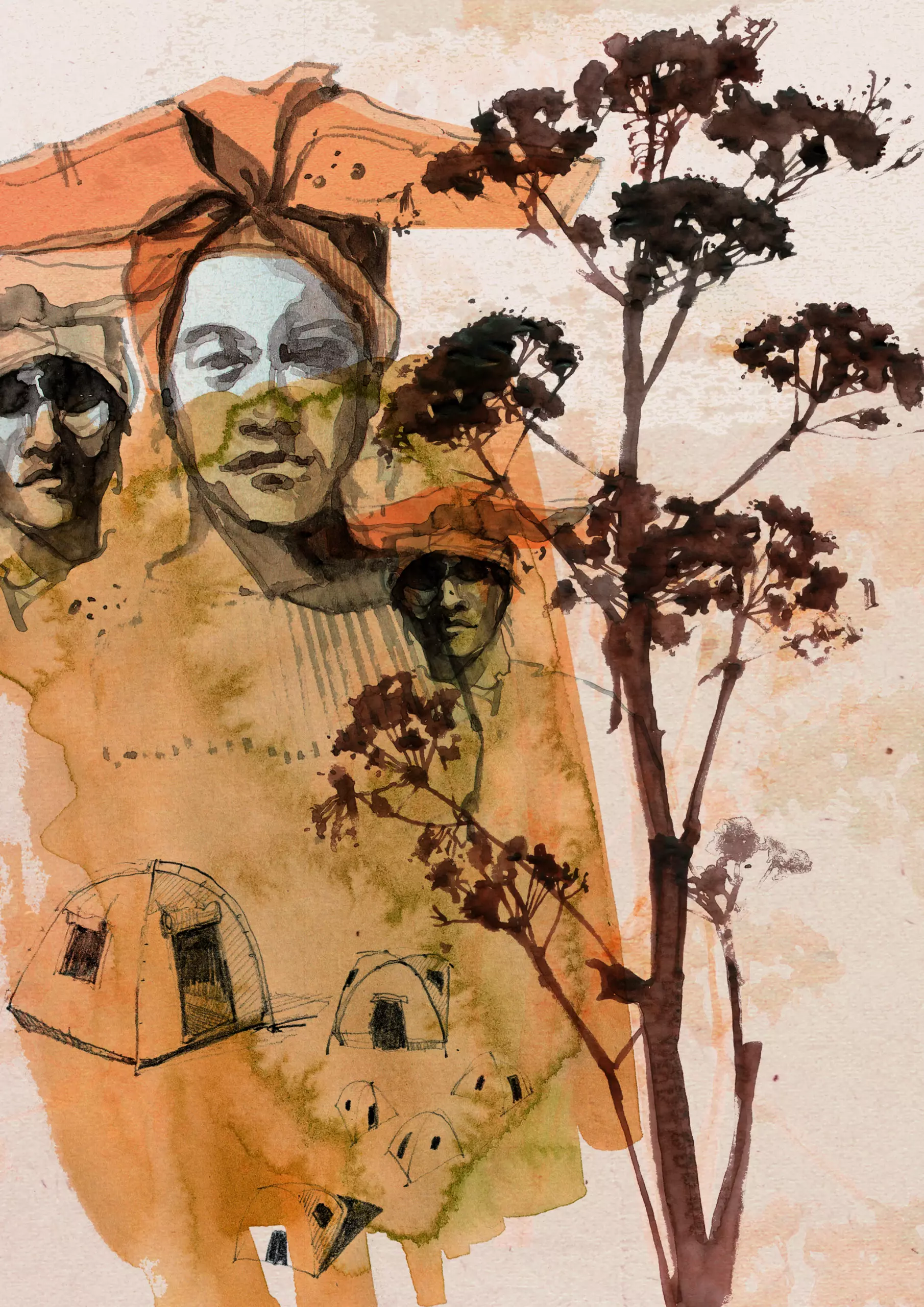 Wandbild (1566) Hereros (II) präsentiert: 