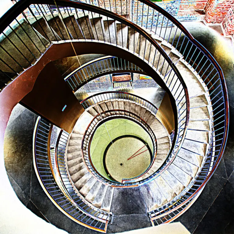  (1643) Wendeltreppe präsentiert: Architektur, Detailaufnahmen, Retro, Stillleben