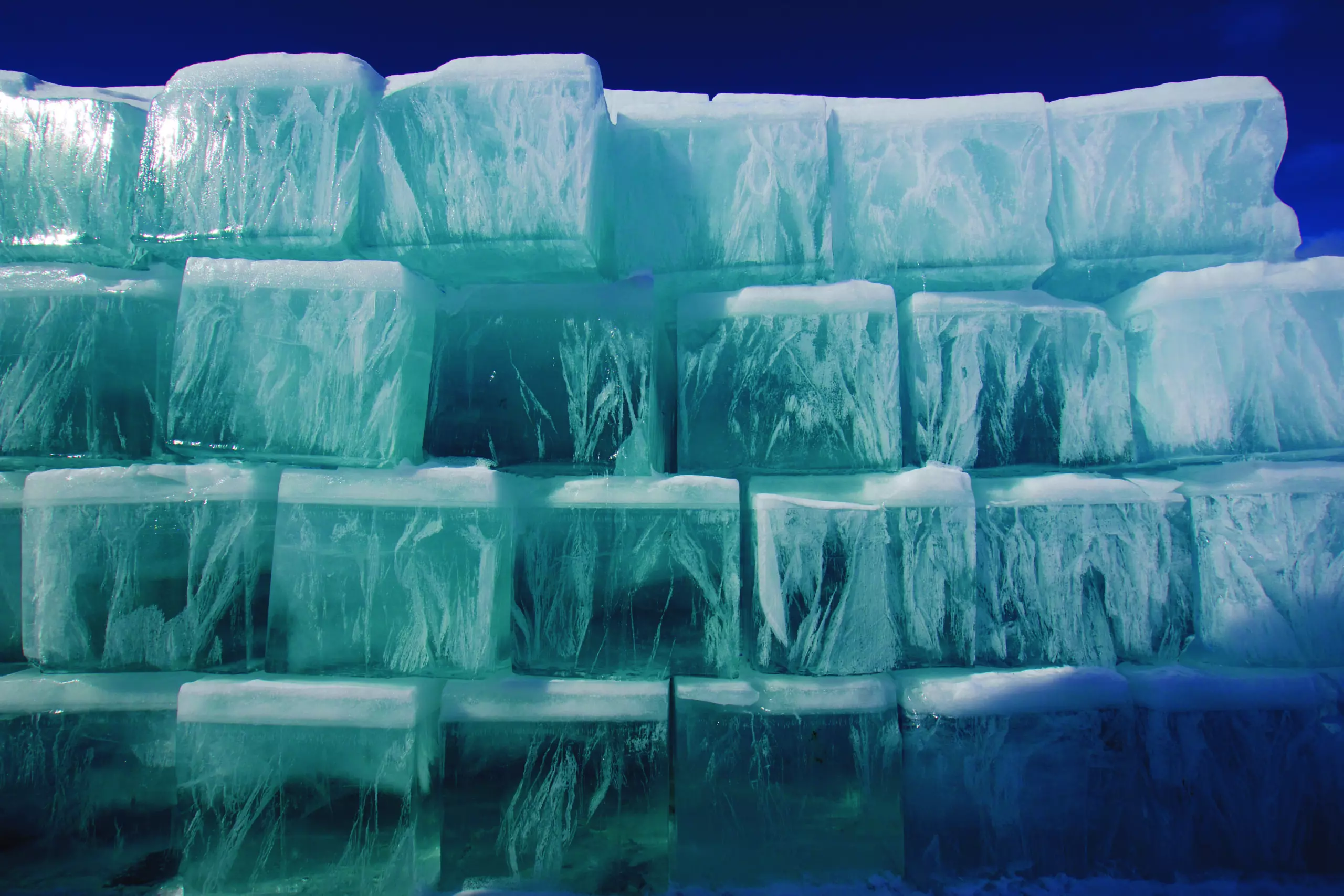 Wandbild (1727) Ice Wall präsentiert: Wasser,Architektur