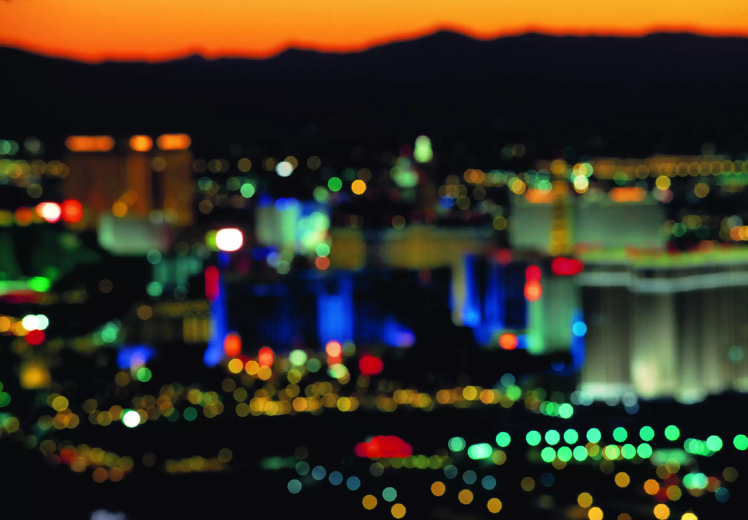 Wandbild (1995) Las Vegas präsentiert: Architektur,Häuser,Skylines,Sehenswürdigkeiten