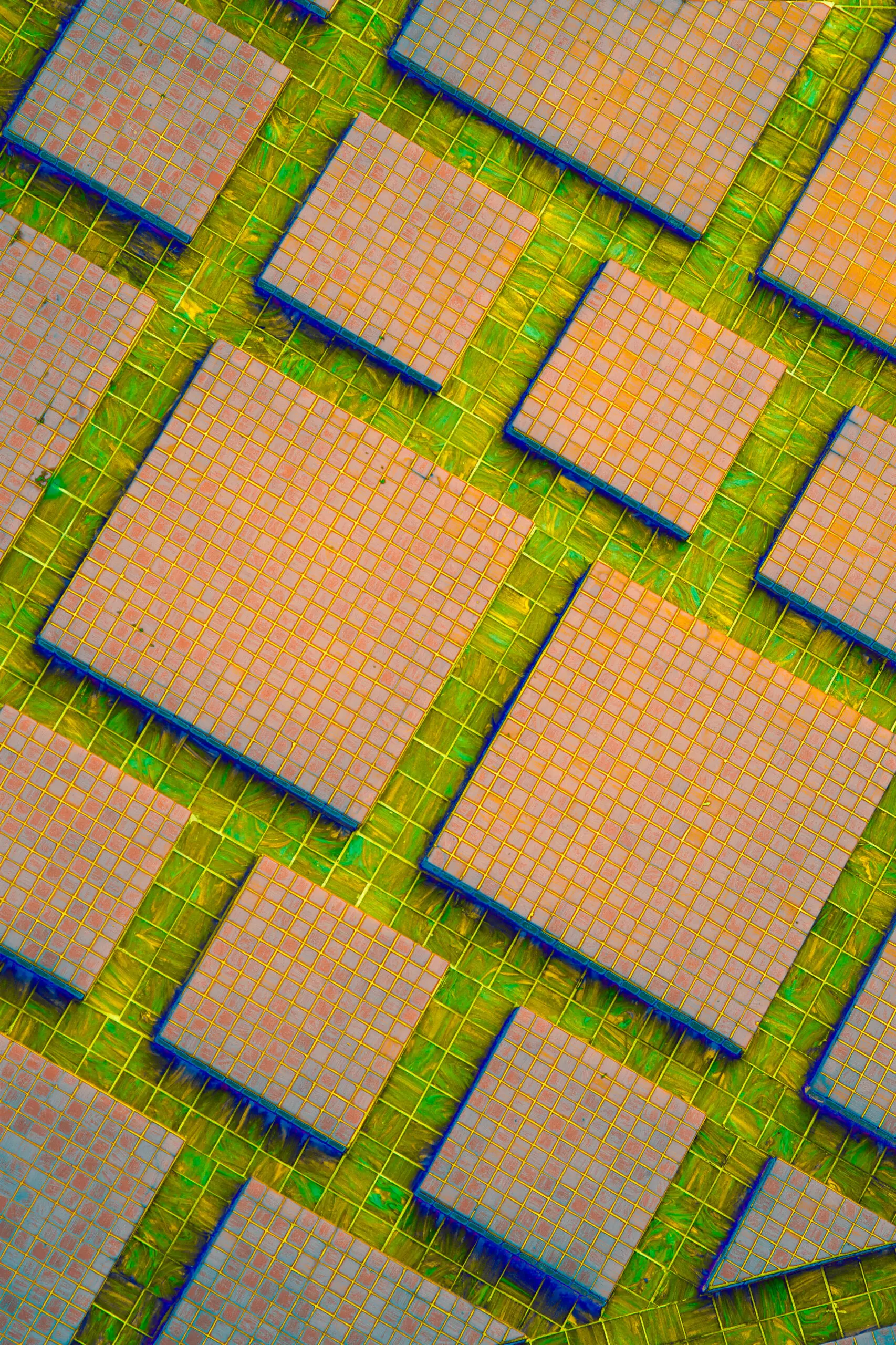 Wandbild (1849) be square präsentiert: Details und Strukturen,Abstrakt