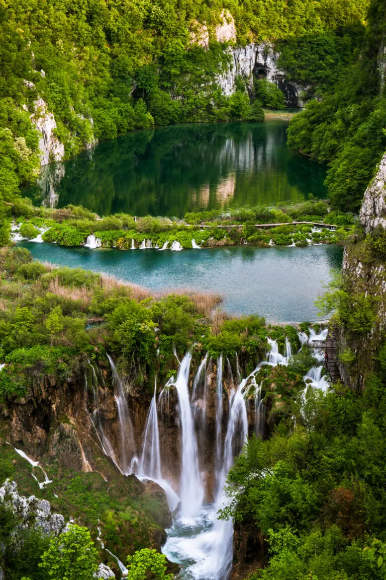 Wasserfall Paradies Plitvicer Seen