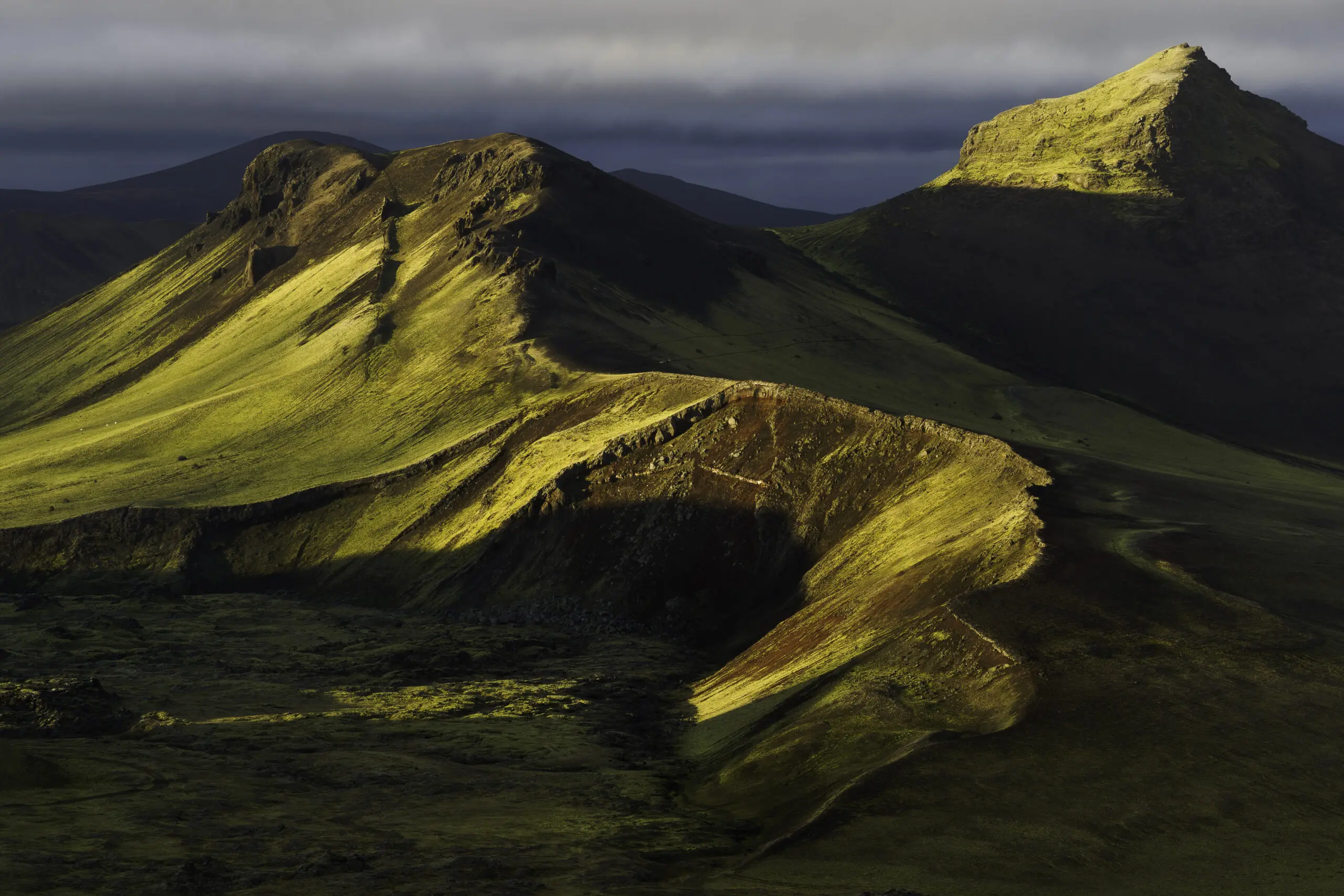 Wandbild (2732) In the Beginning präsentiert: Landschaften