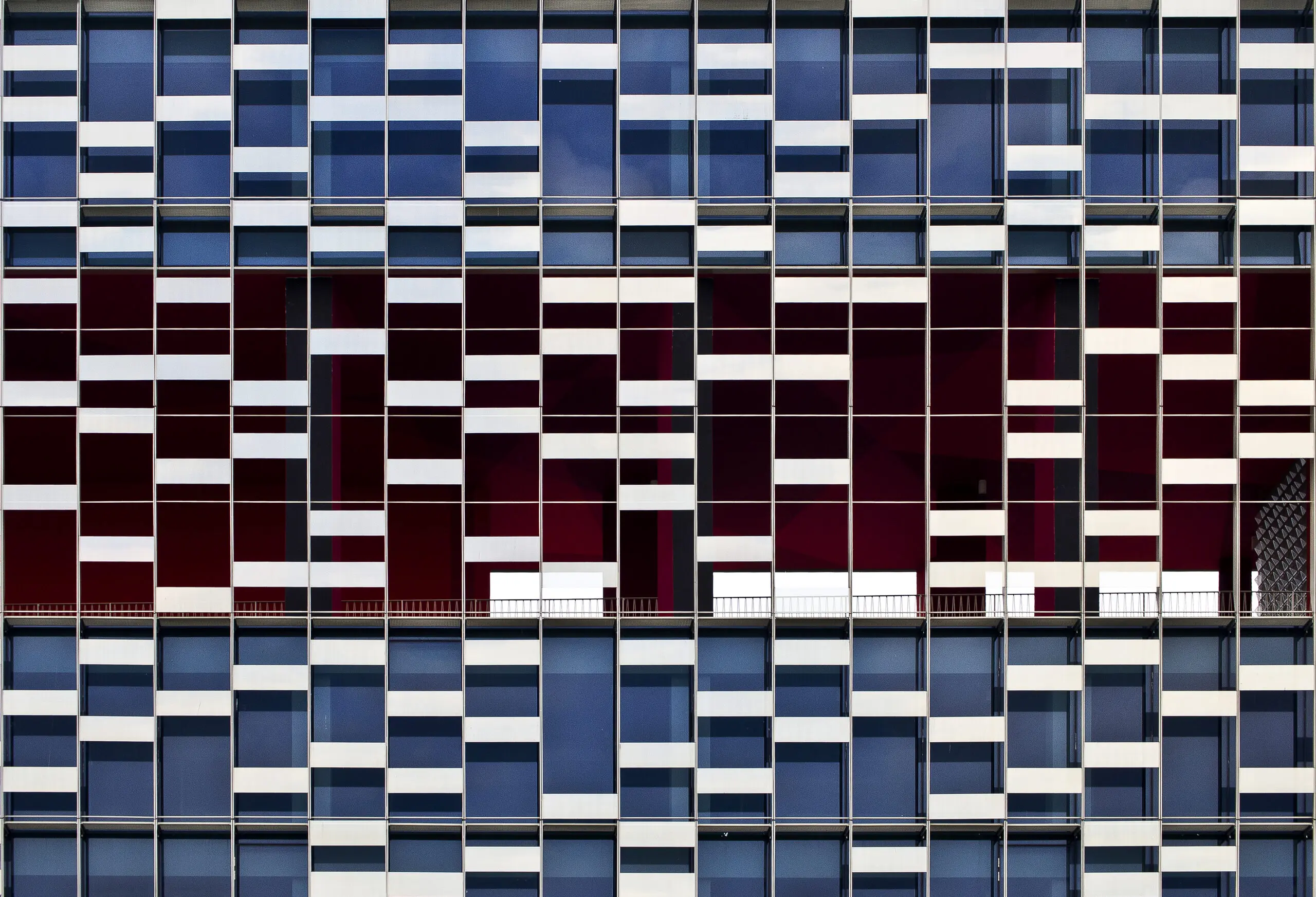 Wandbild (2684) Punch card präsentiert: Architektur,Detailaufnahmen
