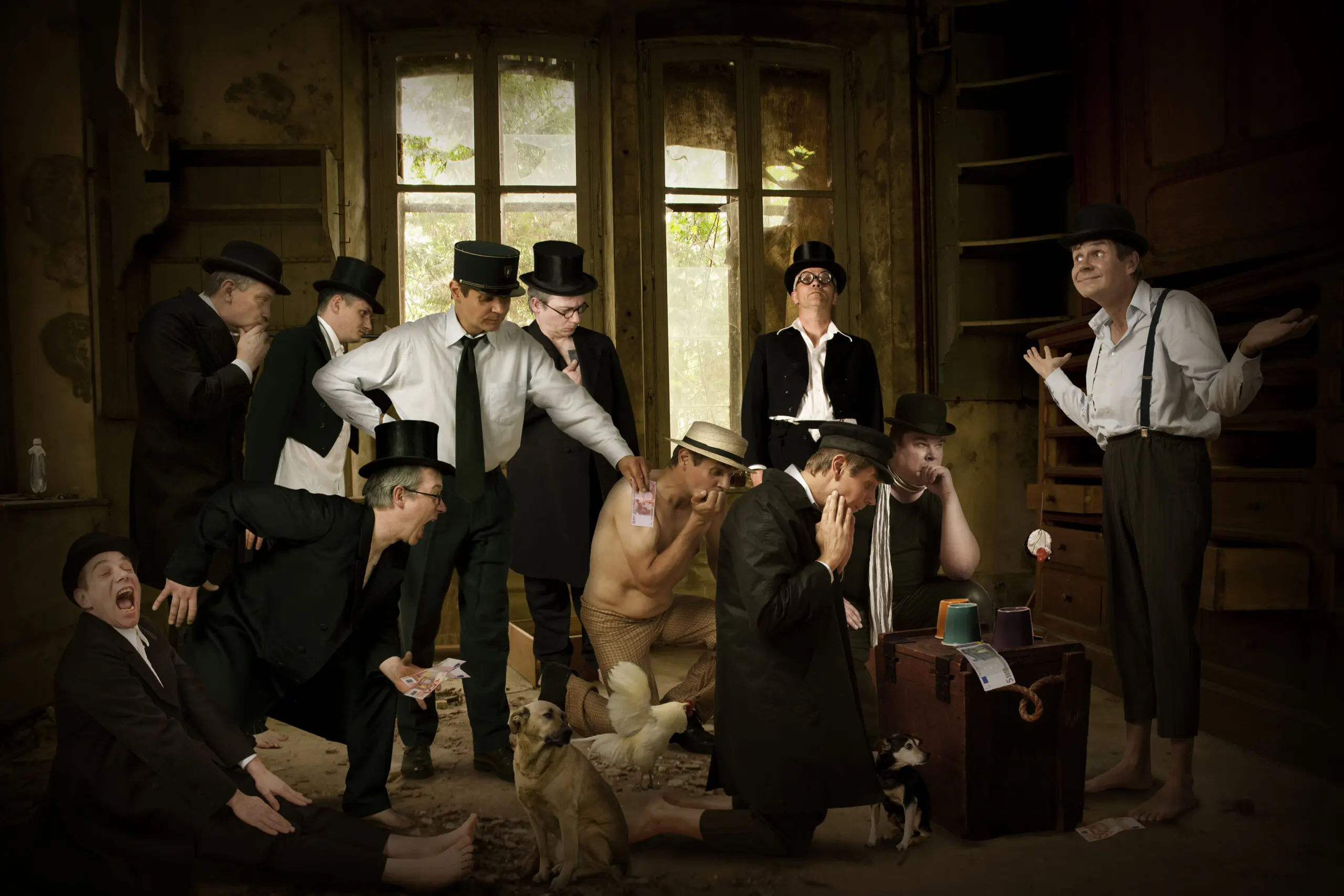 Wandbild (2694) Passion präsentiert: Kreatives,Menschen,Akt,Menschengruppen,Humor