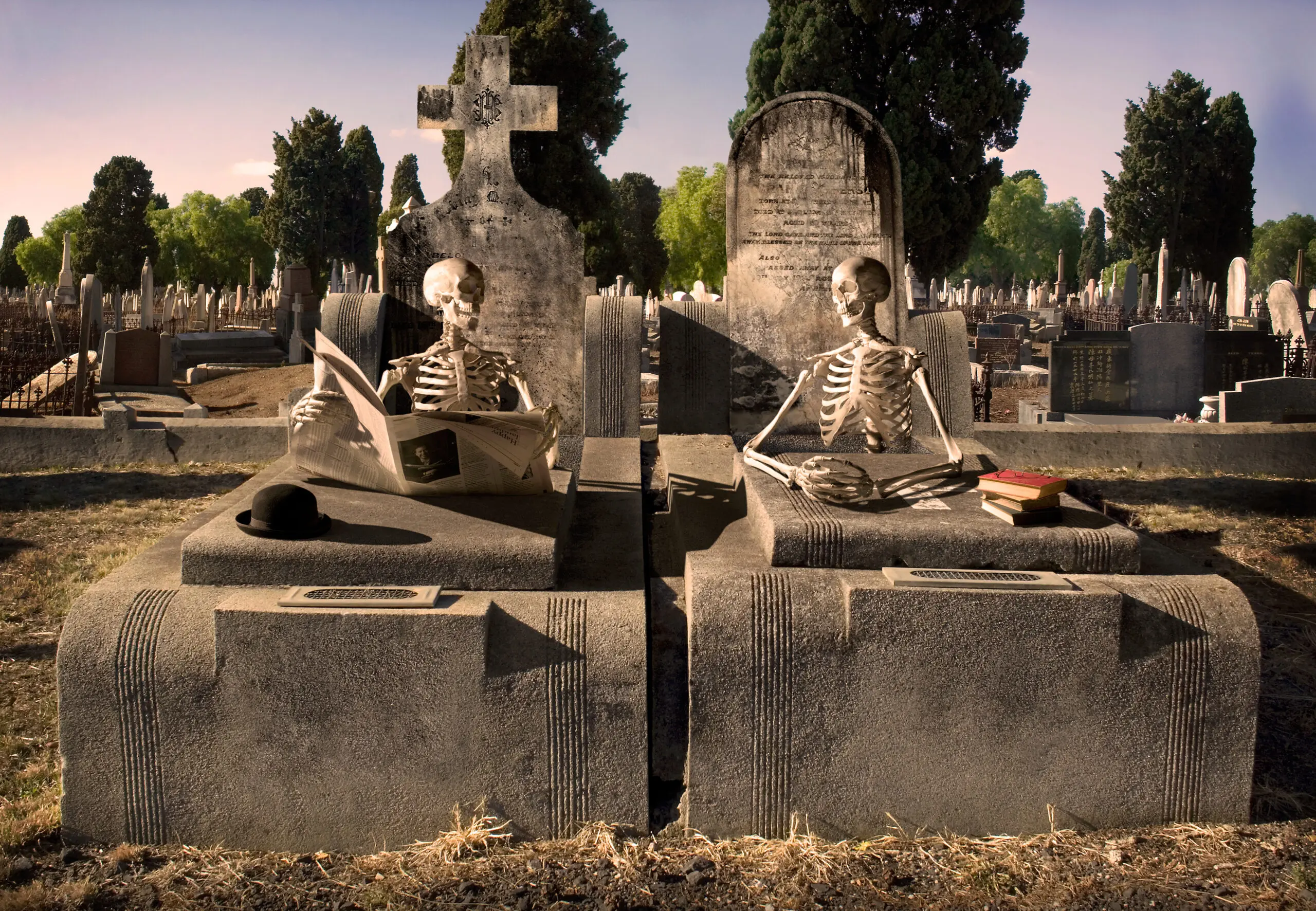 Wandbild (2700) Neighbourly chat präsentiert: Kreatives,Humor