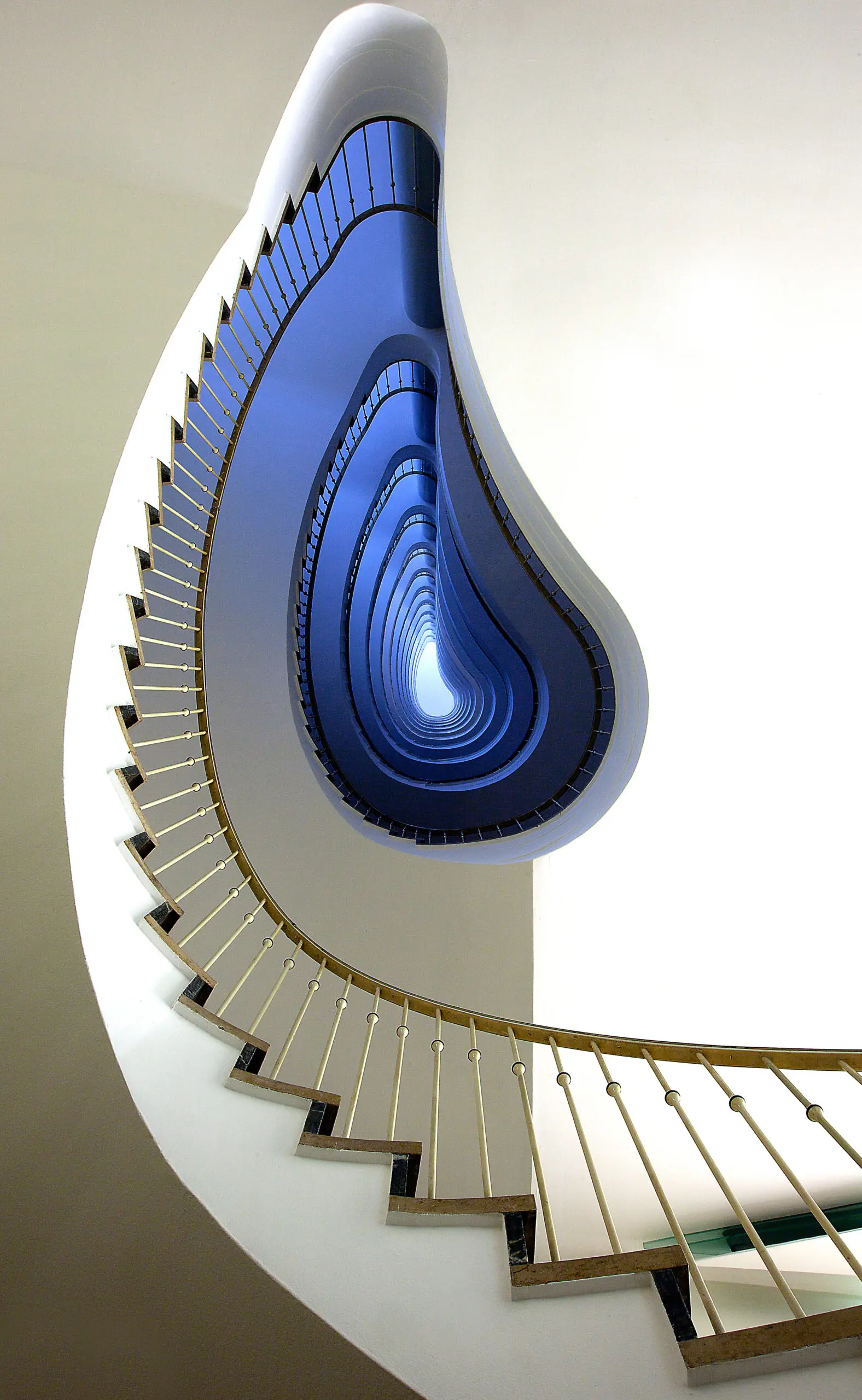 Wandbild (2755) Infinity steps präsentiert: Architektur,Treppe