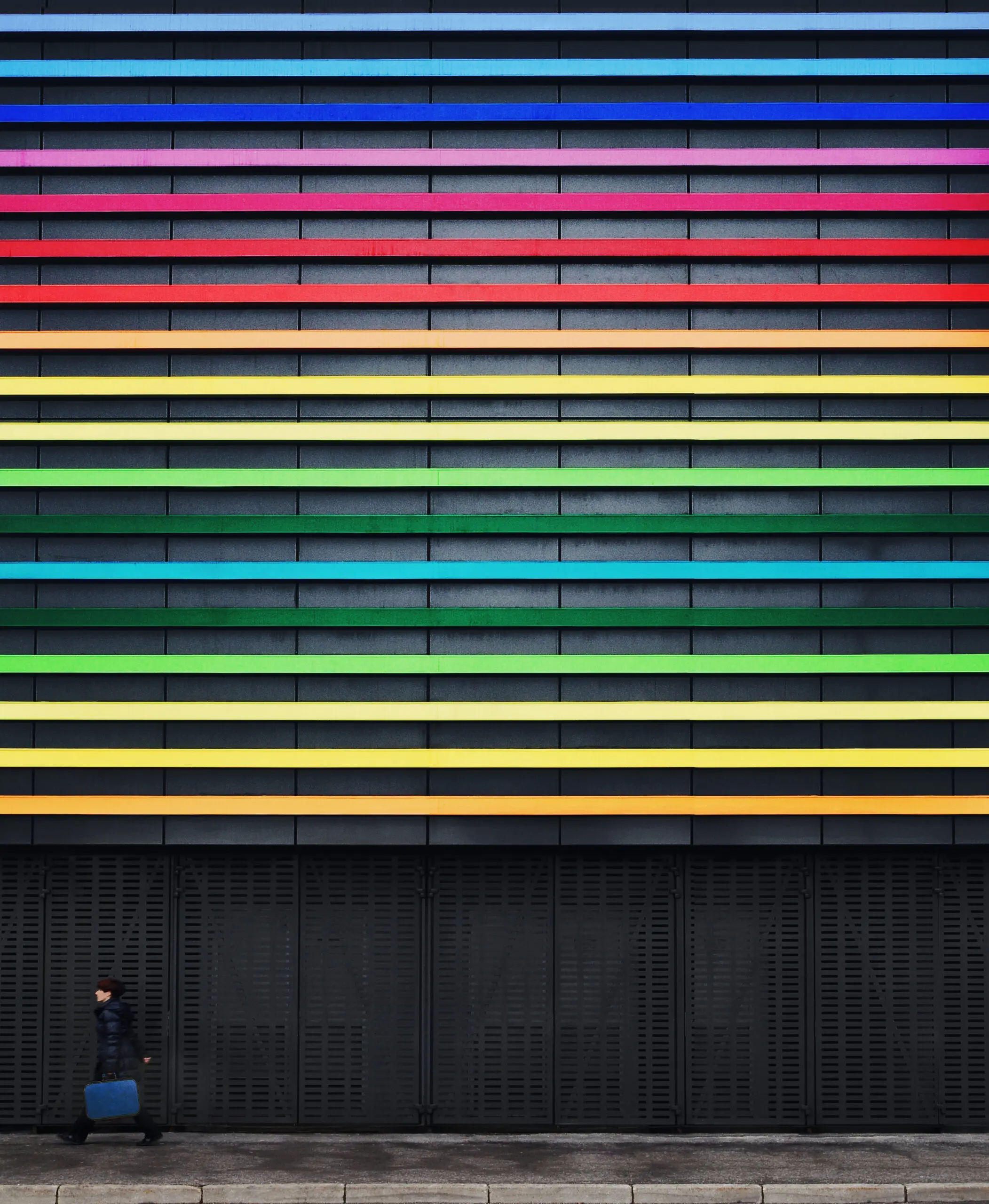 Wandbild (2849) Stealing blue präsentiert: Menschen,Architektur,Detailaufnahmen