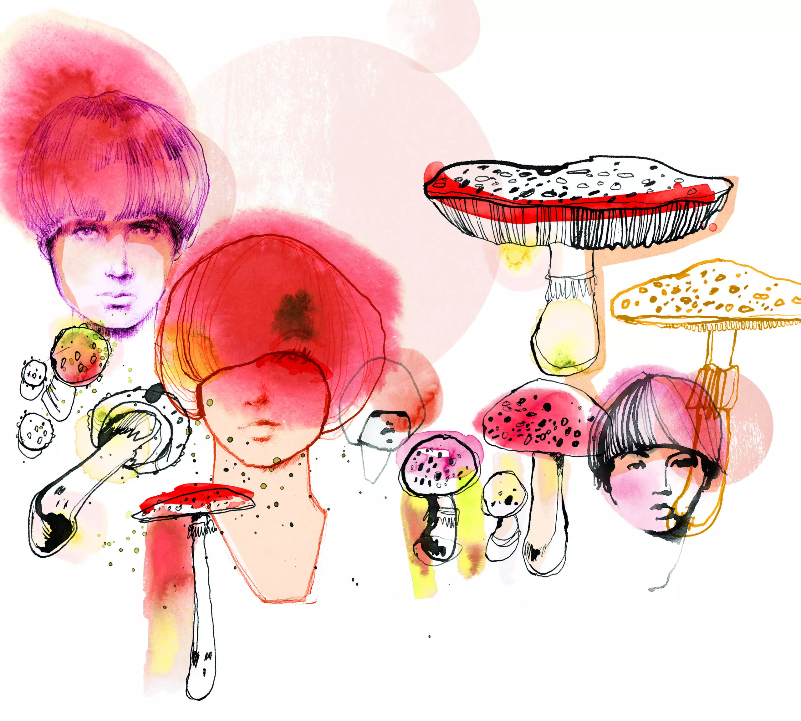 Wandbild (3011) Pilzkoepfe. präsentiert: 