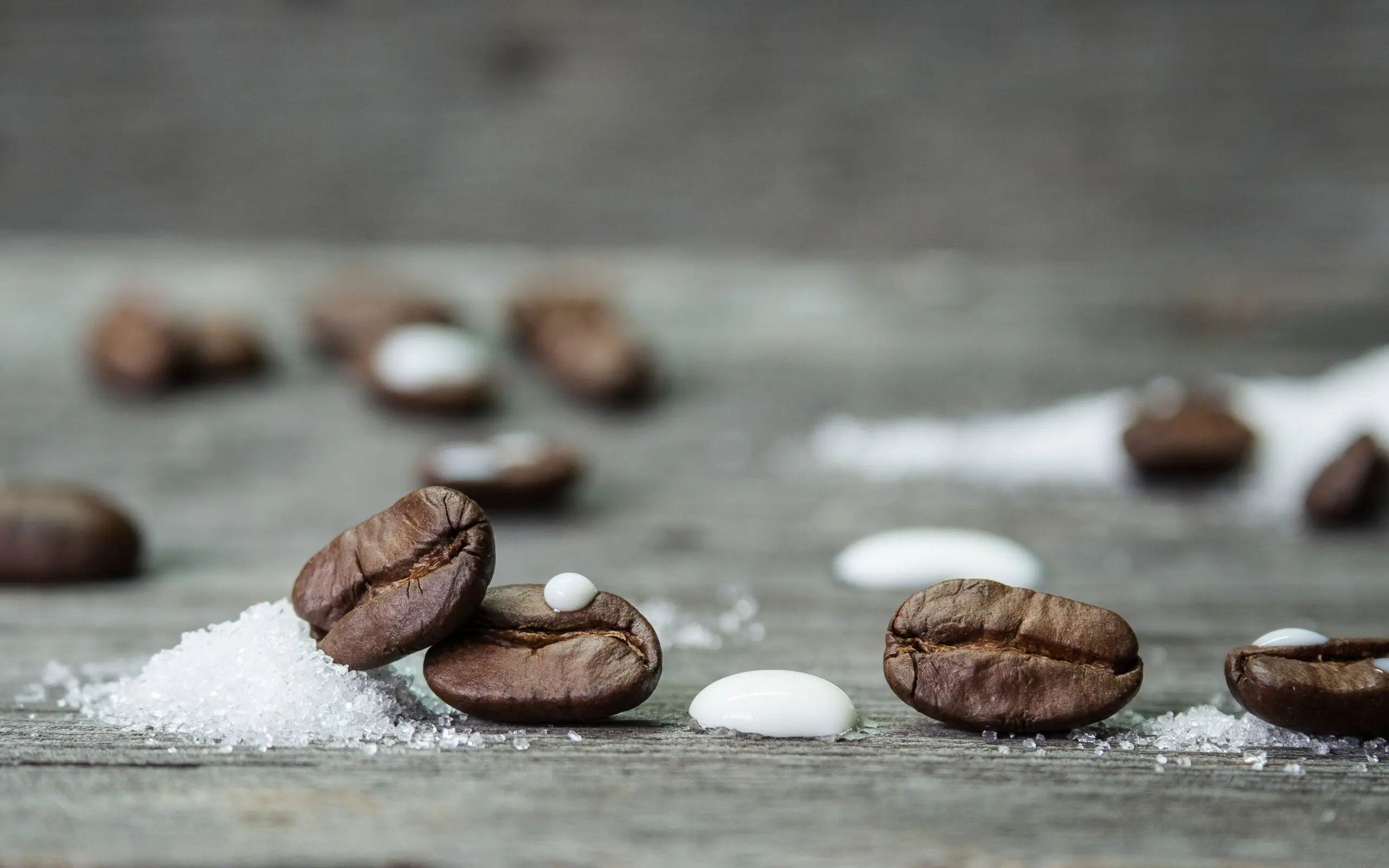 Wandbild (3379) Kaffee mit Milch 2 präsentiert: Stillleben,Essen und Getränke