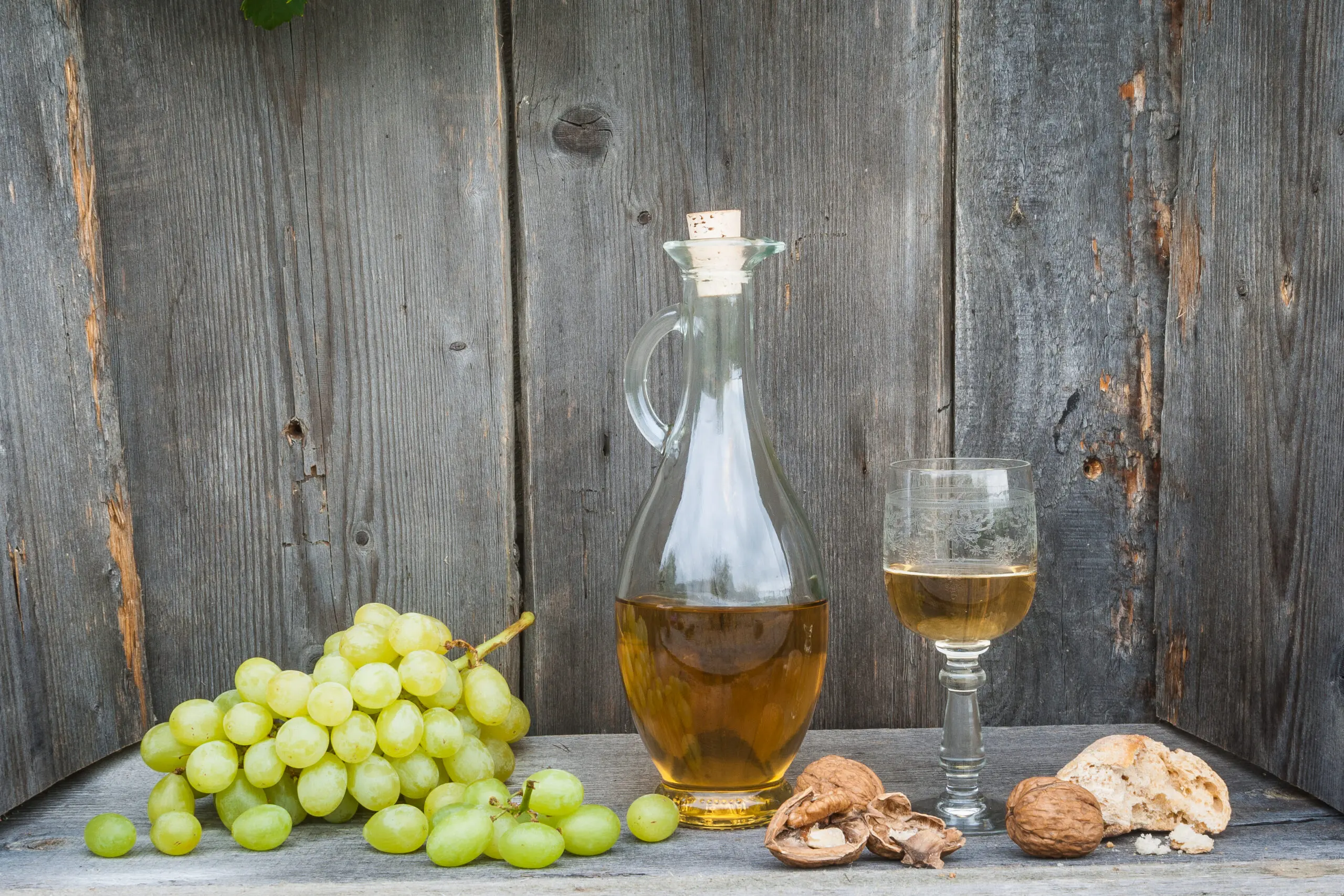 Wandbild (3400) Wein präsentiert: Stillleben,Essen und Getränke