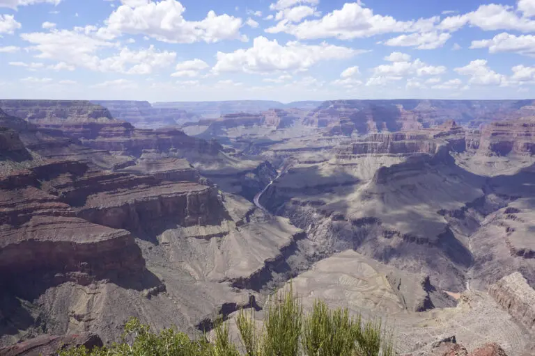 Wolken über dem Grand Canyon