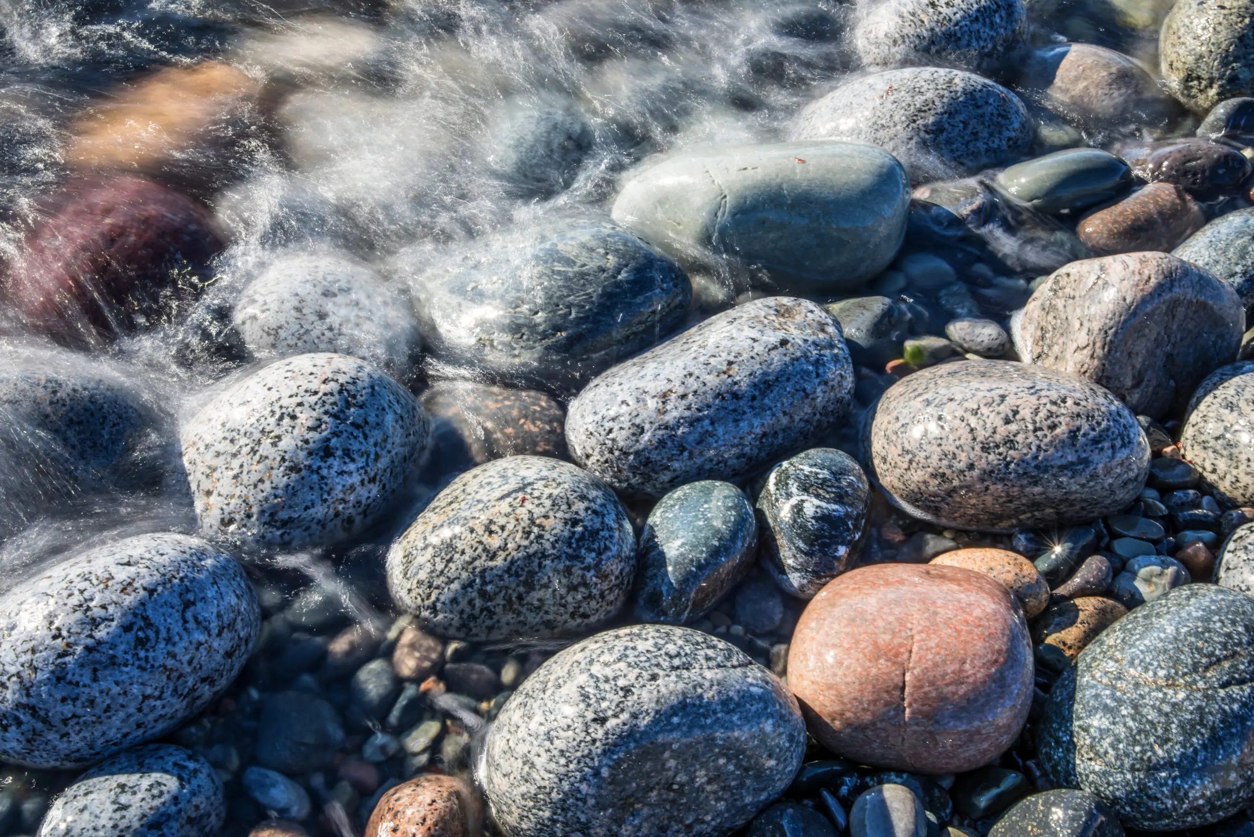 Wandbild (4292) Brandung Moelen präsentiert: Wasser,Details und Strukturen,Zen & Wellness,Natur,Steine