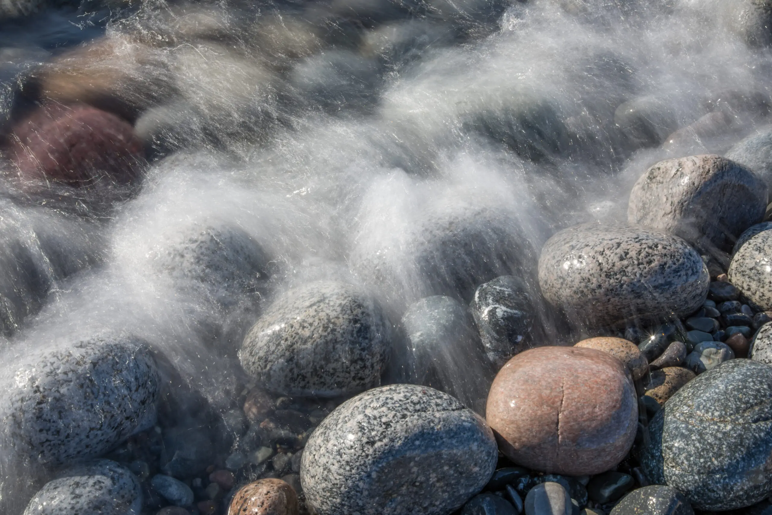 Wandbild (4293) Brandung Moelen präsentiert: Wasser,Details und Strukturen,Zen & Wellness,Natur,Steine