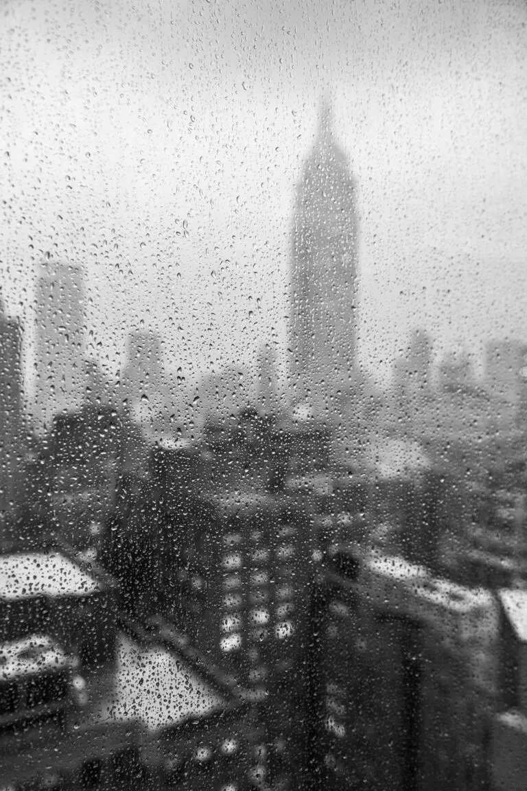 Clear drops of New York