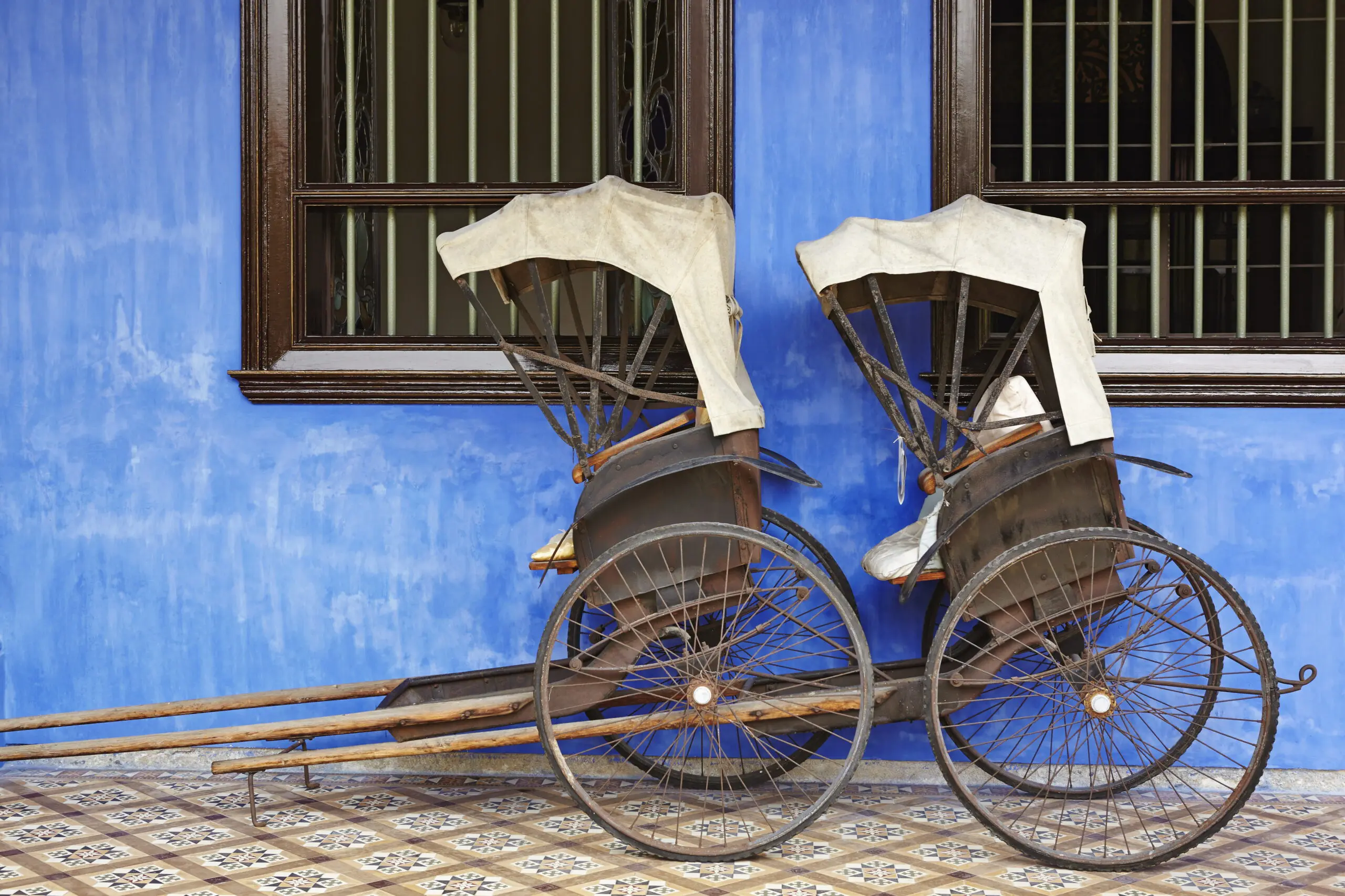 Wandbild (4605) Taylor Richard – Georgetown 3 präsentiert: B&auml;ume,Bl&auml;tter,Farne,Sonstige Pflanzen,Gr&auml;ser,Sommer,W&auml;lder,Wege,Asien,Berge,Fr&uuml;hling,Luftaufnahmen,Menschengruppen