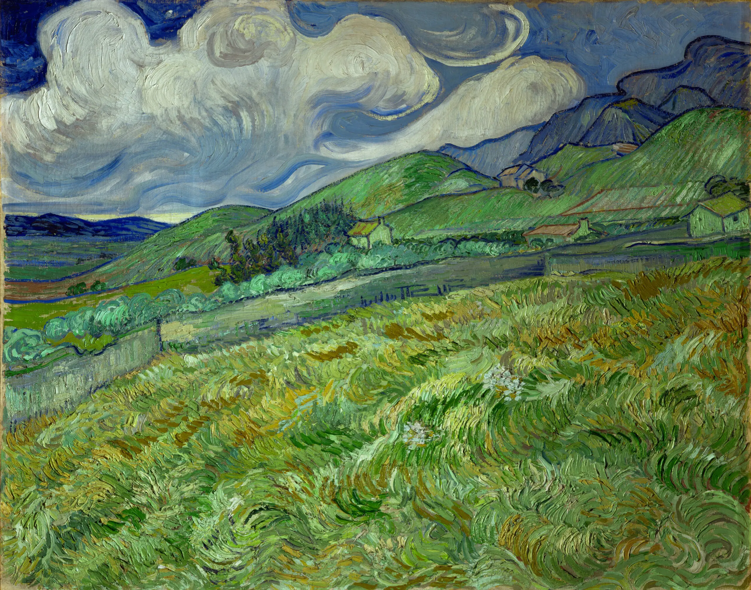 Vincent van Gogh -Berglandschaft