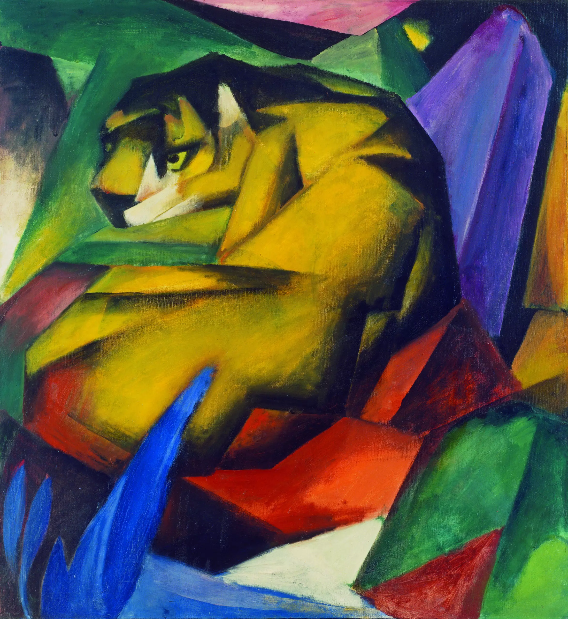 Franz Marc - Der Tiger