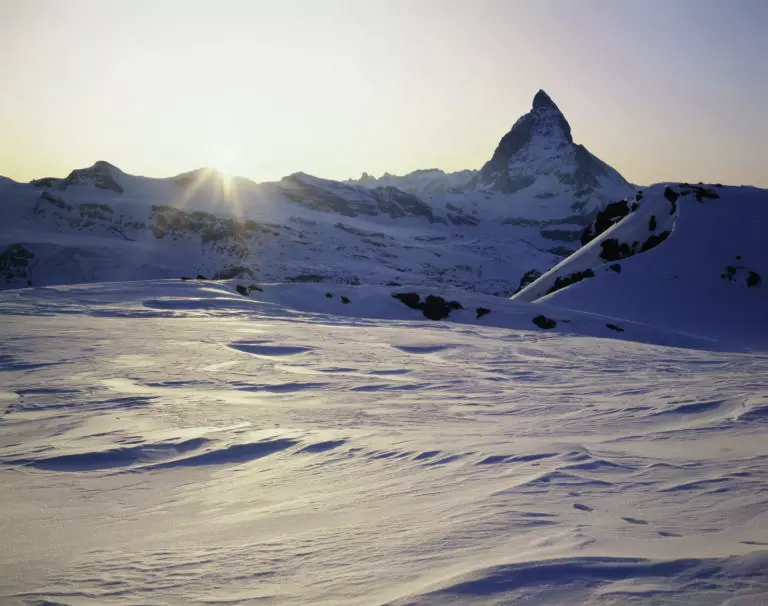  (4761) Simeone Matterhorn Sunset präsentiert: Berge, Landschaften, Luftaufnahmen, Natur, Schnee und Eis, Wasser
