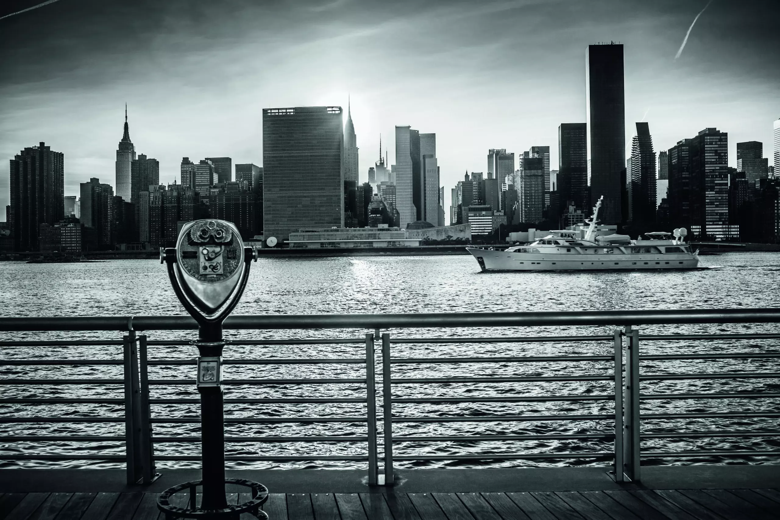Wandbild (4936) Antonino Bartuccio- NY City präsentiert: Wasser,Architektur,Natur,Landschaften,Häuser,Skylines,Sehenswürdigkeiten,Brücke,Amerika,Gewässer,Meere,Wasserspiegelungen