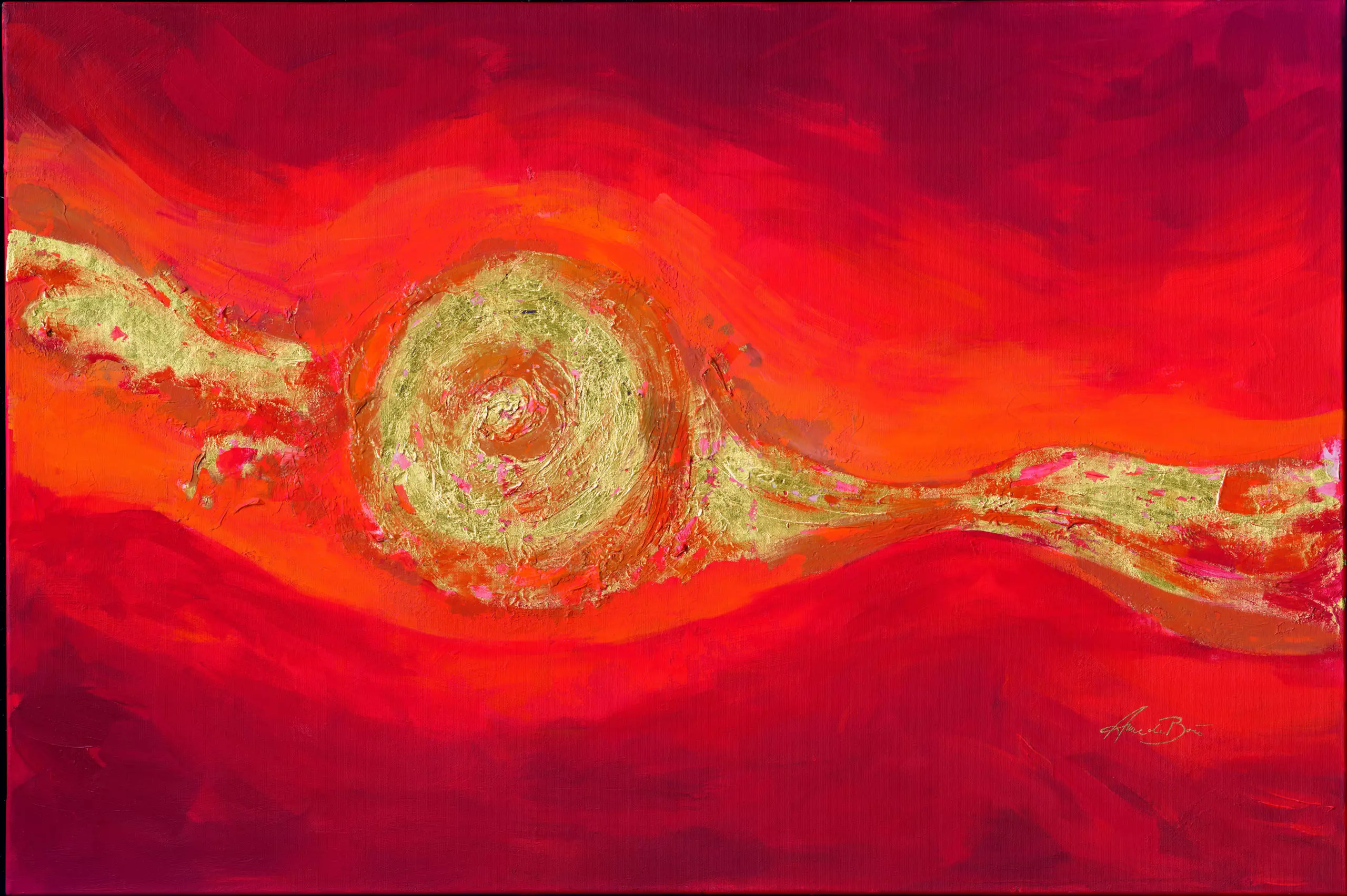 Wandbild (4968) Red Energy präsentiert: Kreatives,Abstrakt