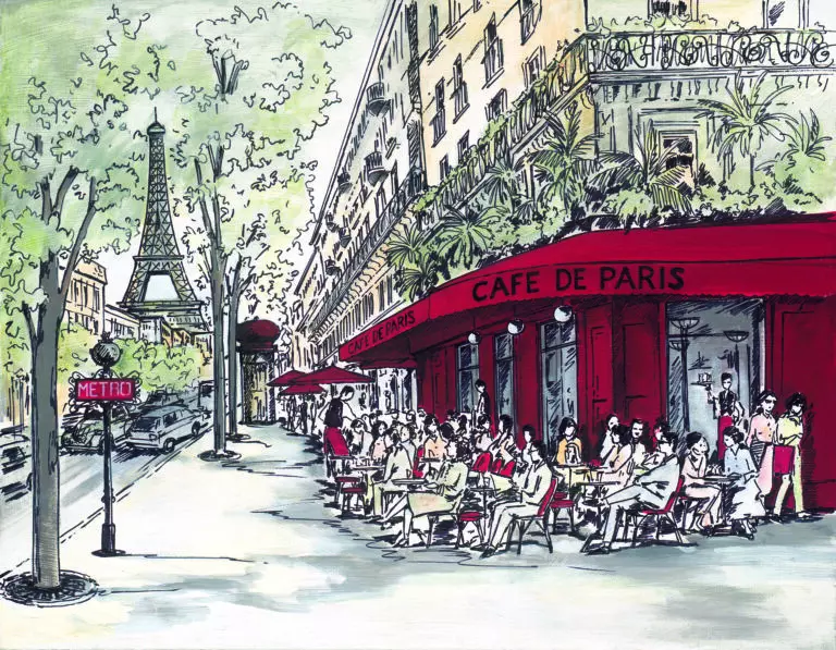  (4992) Café de Paris präsentiert: Architektur, Häuser, Kreatives, Menschen, Menschengruppen, Sehenswürdigkeiten, Technik