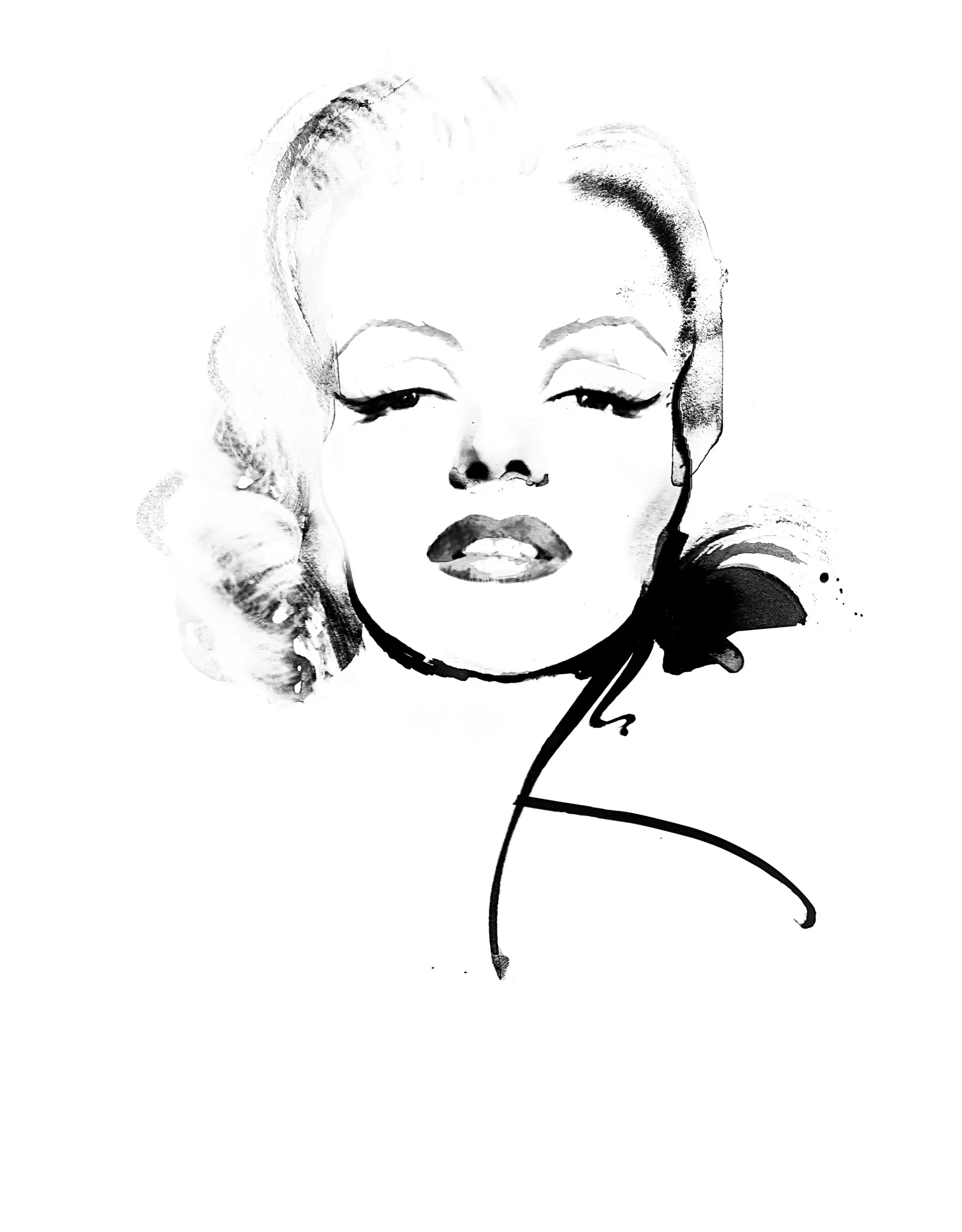 Wandbild (5018) Marilyn by Julia Pelzer präsentiert: Kreatives,Sonstiges Kreatives