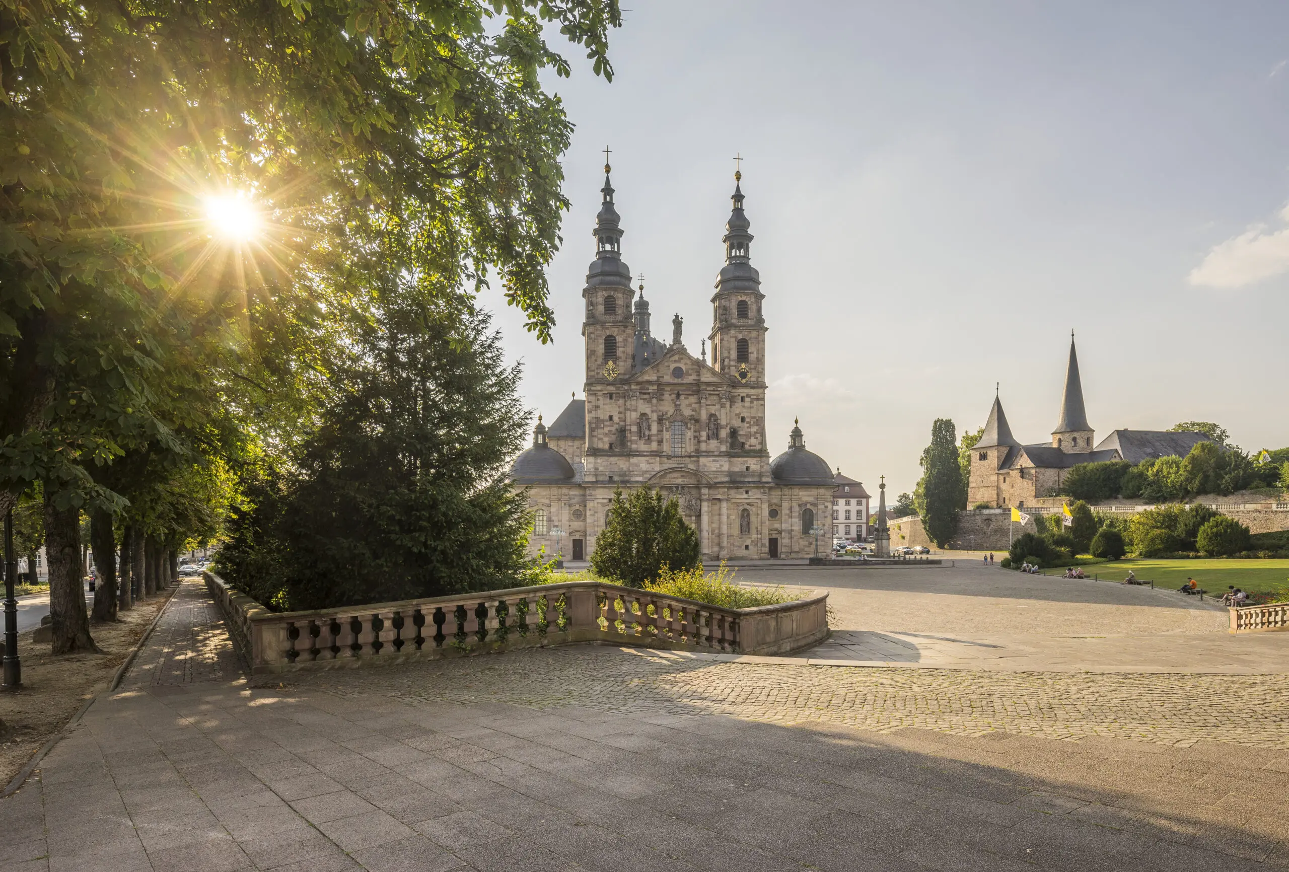 Wandbild (5184) Fuldaer Dom St. Salvator präsentiert: Architektur,Sehenswürdigkeiten