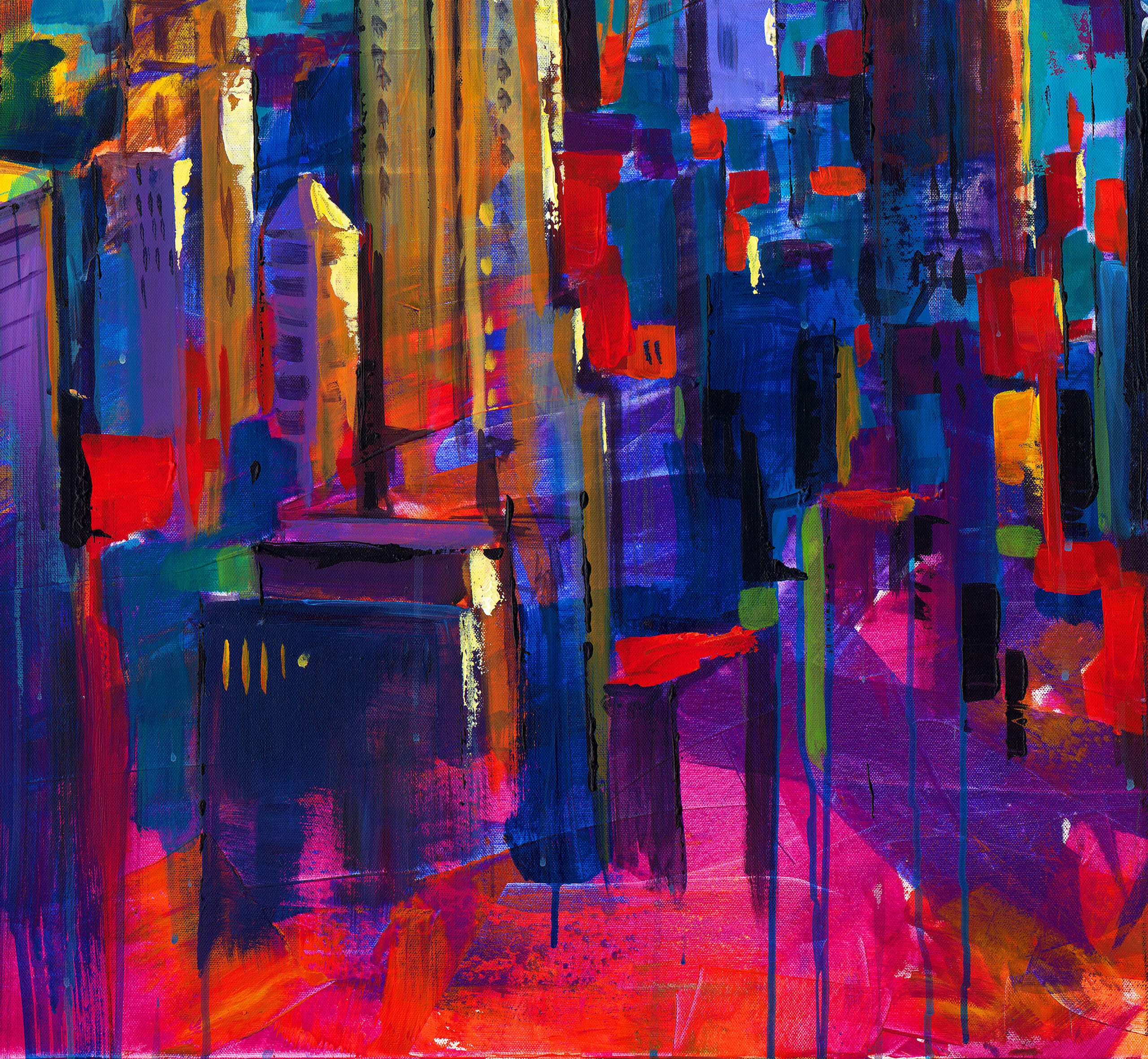 Wandbild (5213) Future City präsentiert: Kreatives,Architektur,Abstrakt,Häuser,Sonstige Architektur