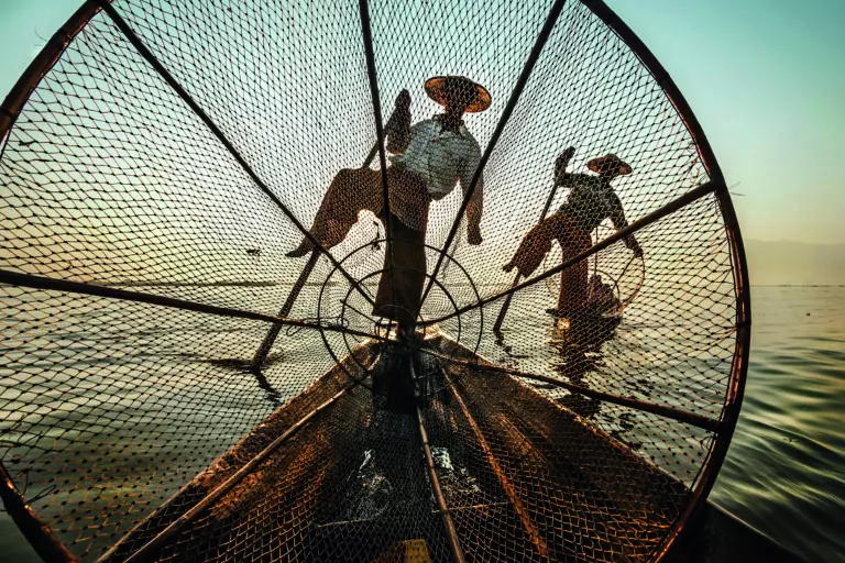 Intha Fishermen by Michele Martinelli