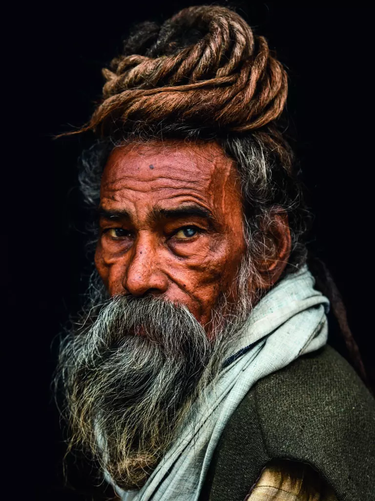  (5593) Portrait of a Sadhu…by Rakesh J.V,1x.com präsentiert:  