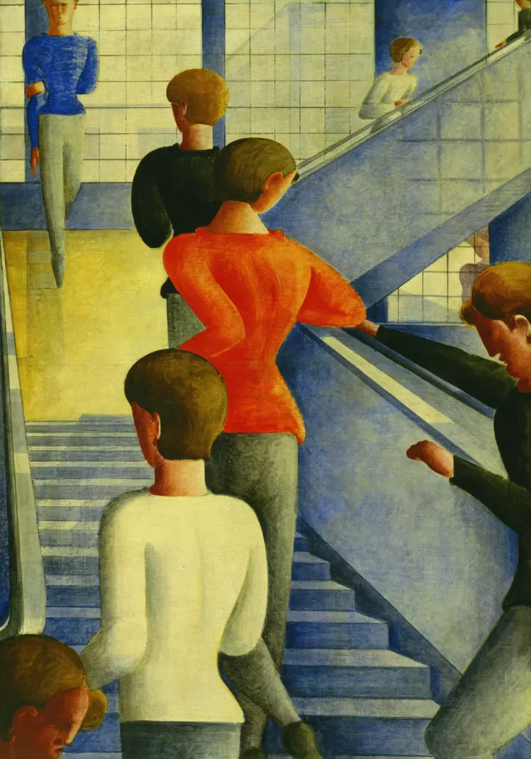 (5628) Bauhaustreppe von Oskar Schlemmer, artothek präsentiert:  