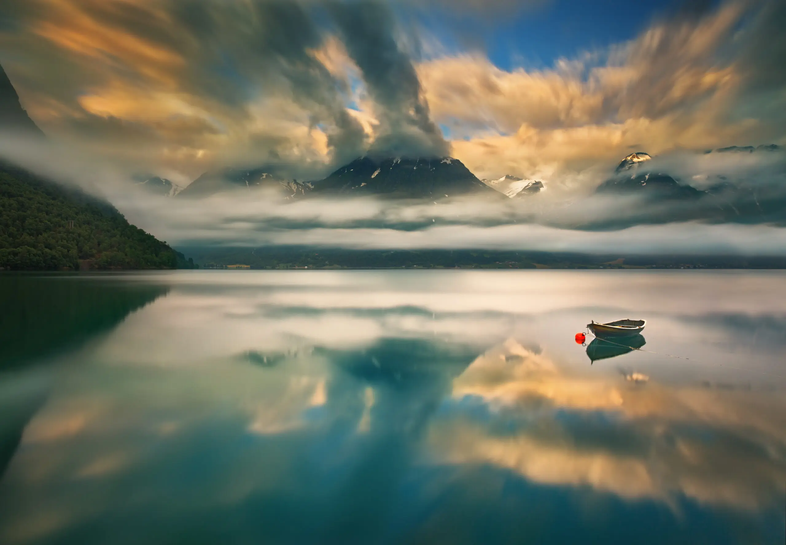 Wandbild (5684) One…by Browko Krzysztof, 1x.com präsentiert: Wasser,Details und Strukturen,Natur,Landschaften,Wälder,Berge,Gewässer,Seen,Wasserspiegelungen
