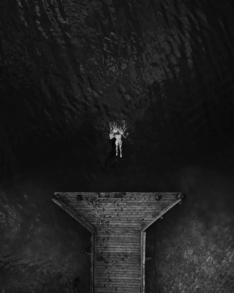  (5826) Jump by Witold Ziomek,1x.com präsentiert: Aktion-Bewegung, Tauchen, Wasser