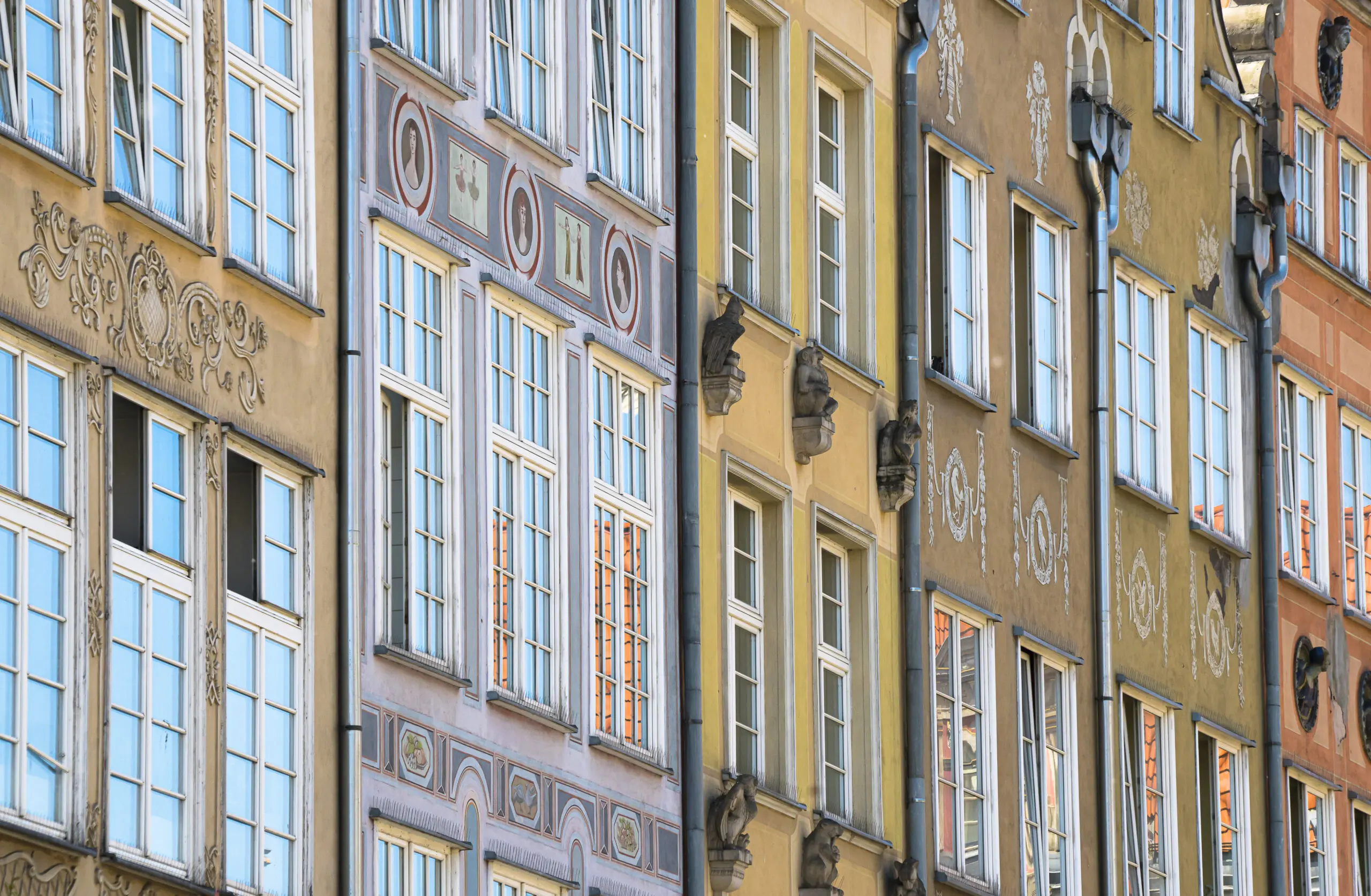 Wandbild (5851) Goldene Zeiten präsentiert: Abstrakt,Architektur,Kreatives,H&auml;user,Sehensw&uuml;rdigkeiten,Sonstiges Kreatives