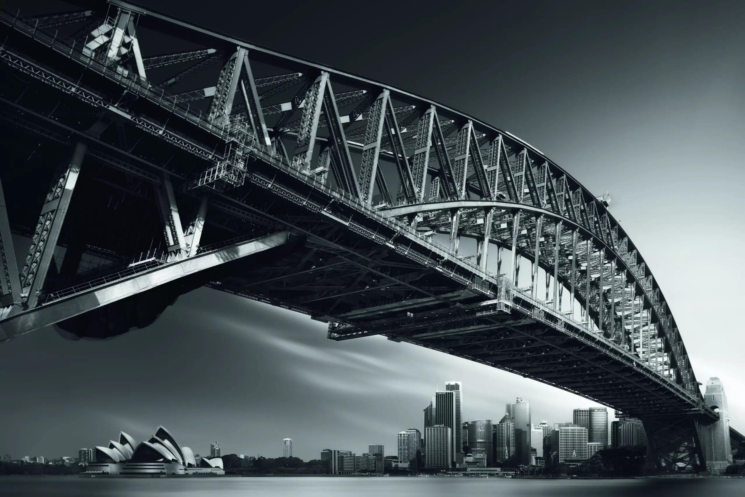 Wandbild (5849) Harbour Bridge Profile Mk.I by Dr. Akira TAKAUE präsentiert: Architektur,Häuser,Skylines,Sehenswürdigkeiten,Brücke