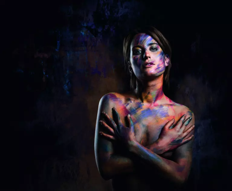 (5872) Color me Out of the Dark by Luc Stalmans,1x.com präsentiert: Akt, Details und Strukturen, Frauen, Kreatives, Menschen, Portraits, Sonstiges Kreatives