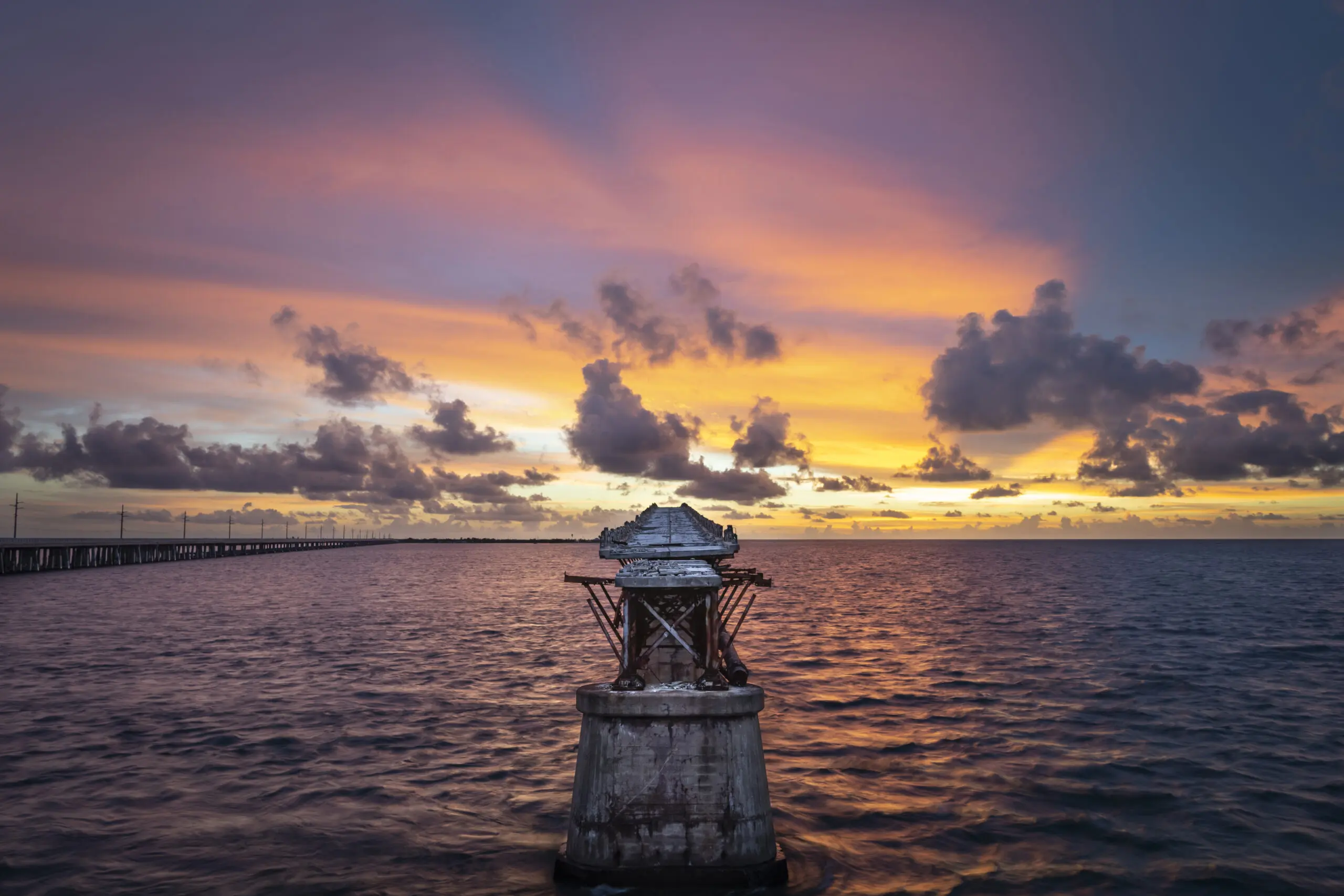 Die alte Bahia Honda Bridge