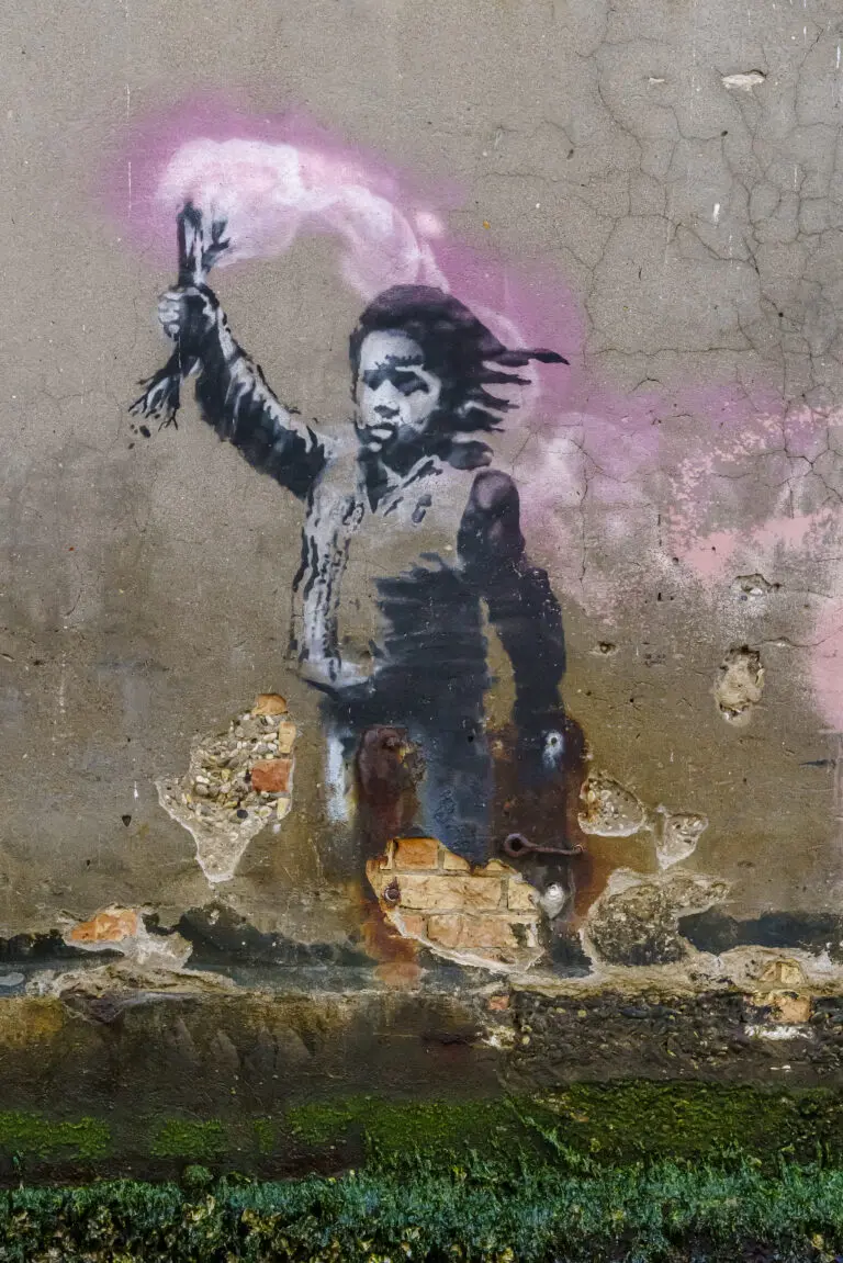  (6017) Banksy in Venice, by Judith Grote präsentiert: Architektur, Architekturdetails, Details und Strukturen, Kinder, Kreatives, Menschen, Portraits, Sonstiges Kreatives