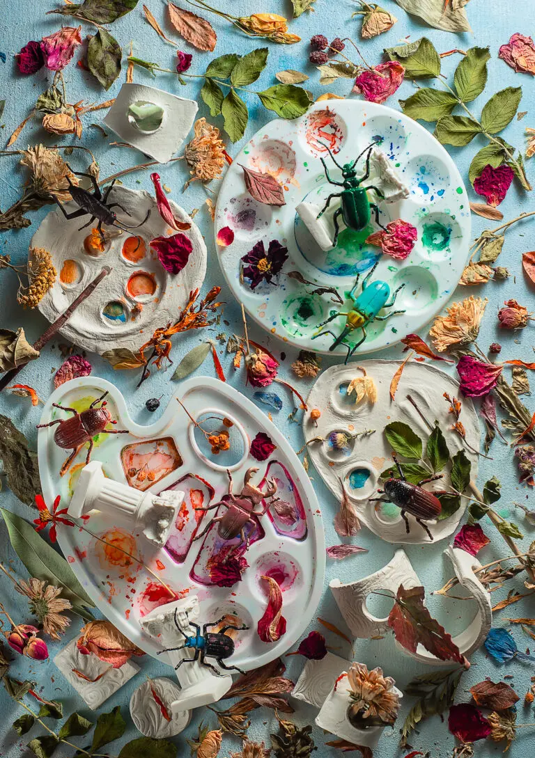  (6108) Summer palette by Dina Palette,1x.com präsentiert: Abstrakt, Details und Strukturen, Floral, Kreatives, Sonstige Stillleben, Sonstiges Kreatives, Stillleben