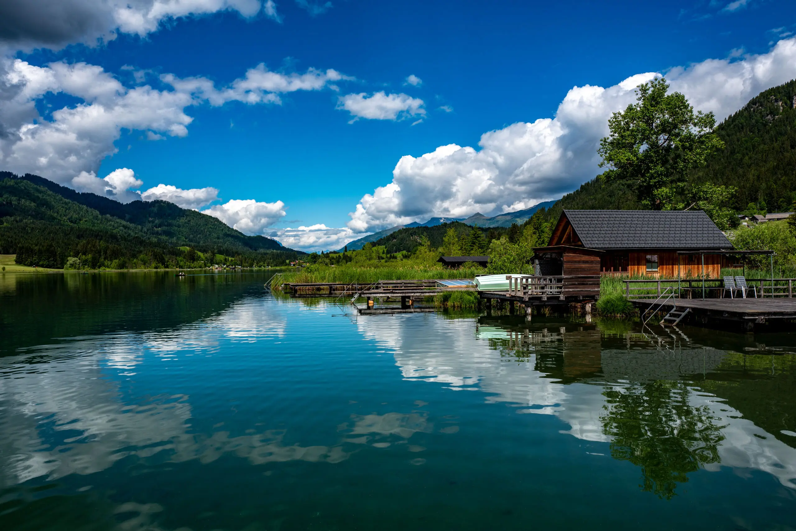 Wandbild (6205) Millstätter See I präsentiert: Landschaften,Bäume