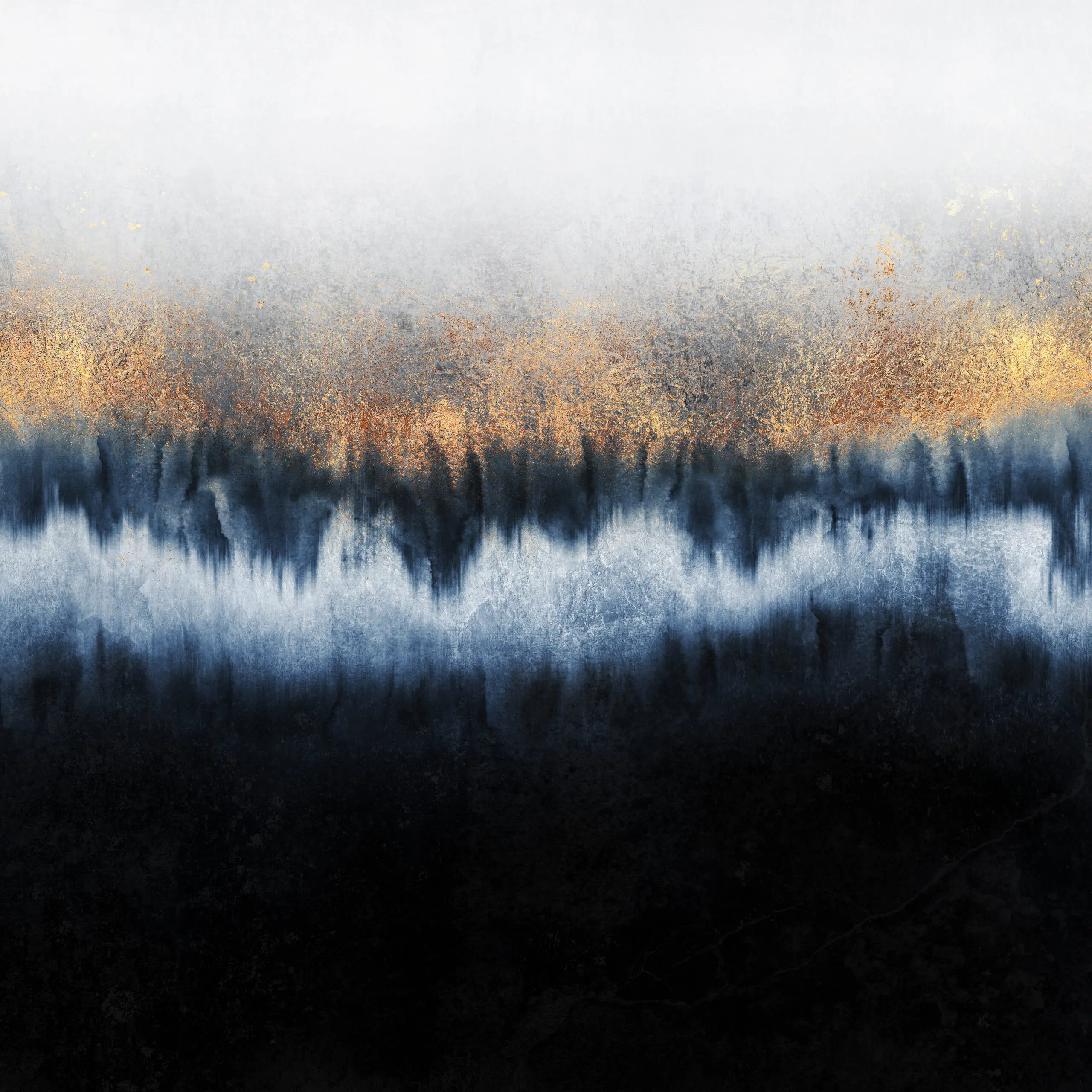 Wandbild (6327) Golden Horizon by Elisabeth Fredriksson,1x.com präsentiert: Kreatives,Abstrakt,Sonstiges Kreatives