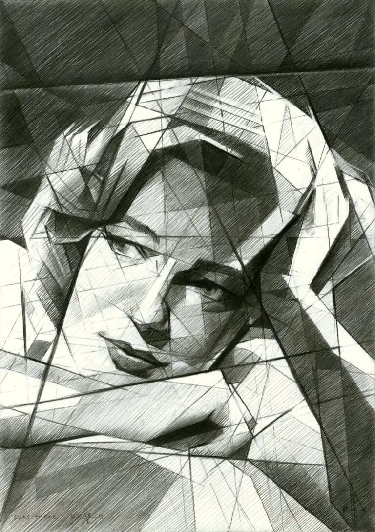 Simone Signoret by Corne Akkers,1x.com