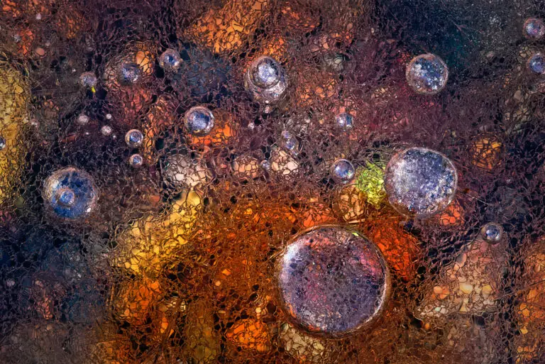  (20066) Winter Over Autumn by Paolo Giudici präsentiert: Abstrakt, Details und Strukturen, Kreatives
