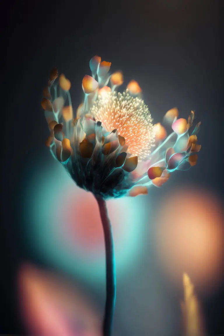 (21943) Colorful Glowing Flower By Treechild präsentiert:  